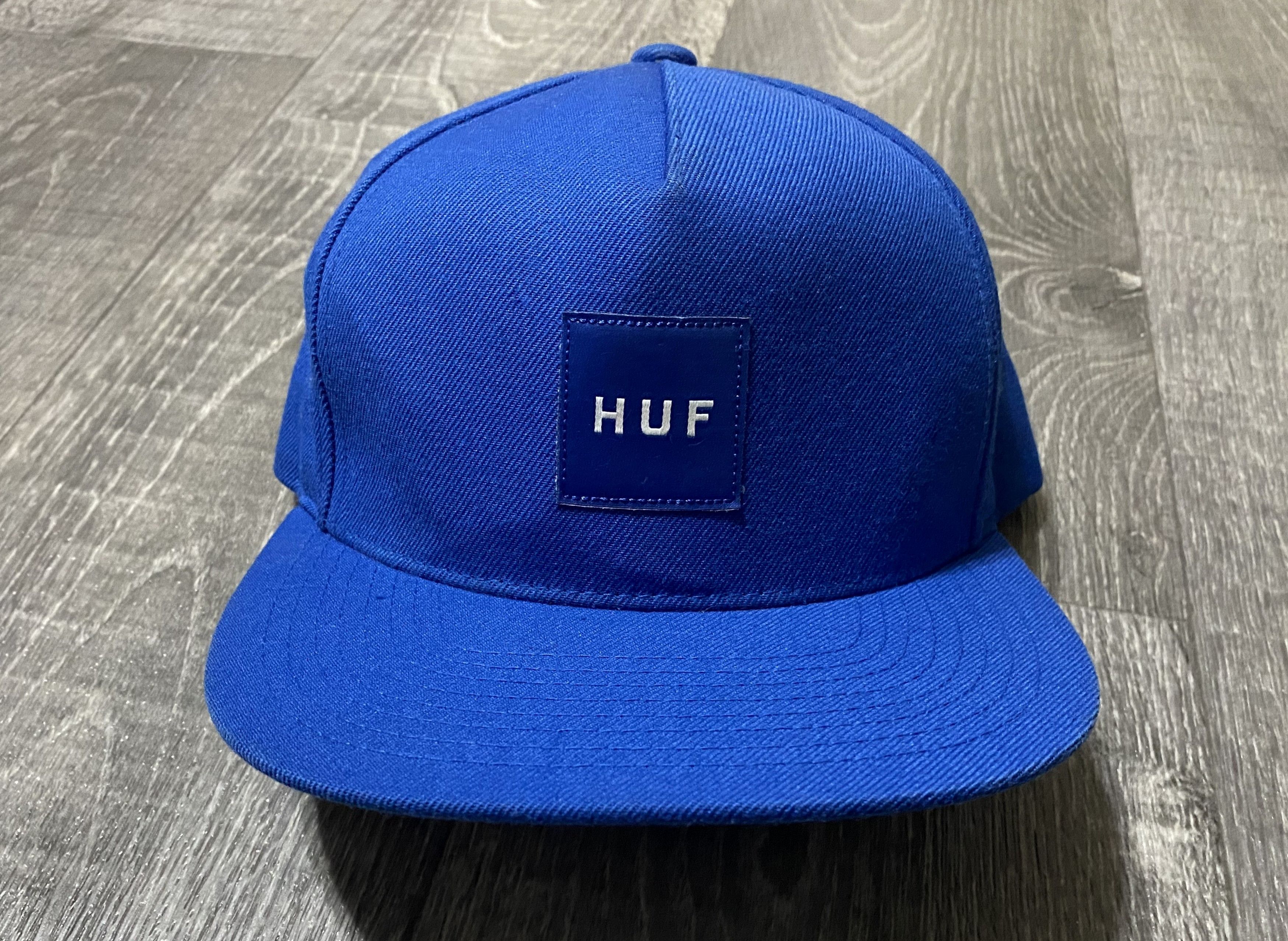 Huf 2x Huf Cap Hat Set Snapback Green Blue Velvet Corduroy Wool Size ONE SIZE - 15 Thumbnail