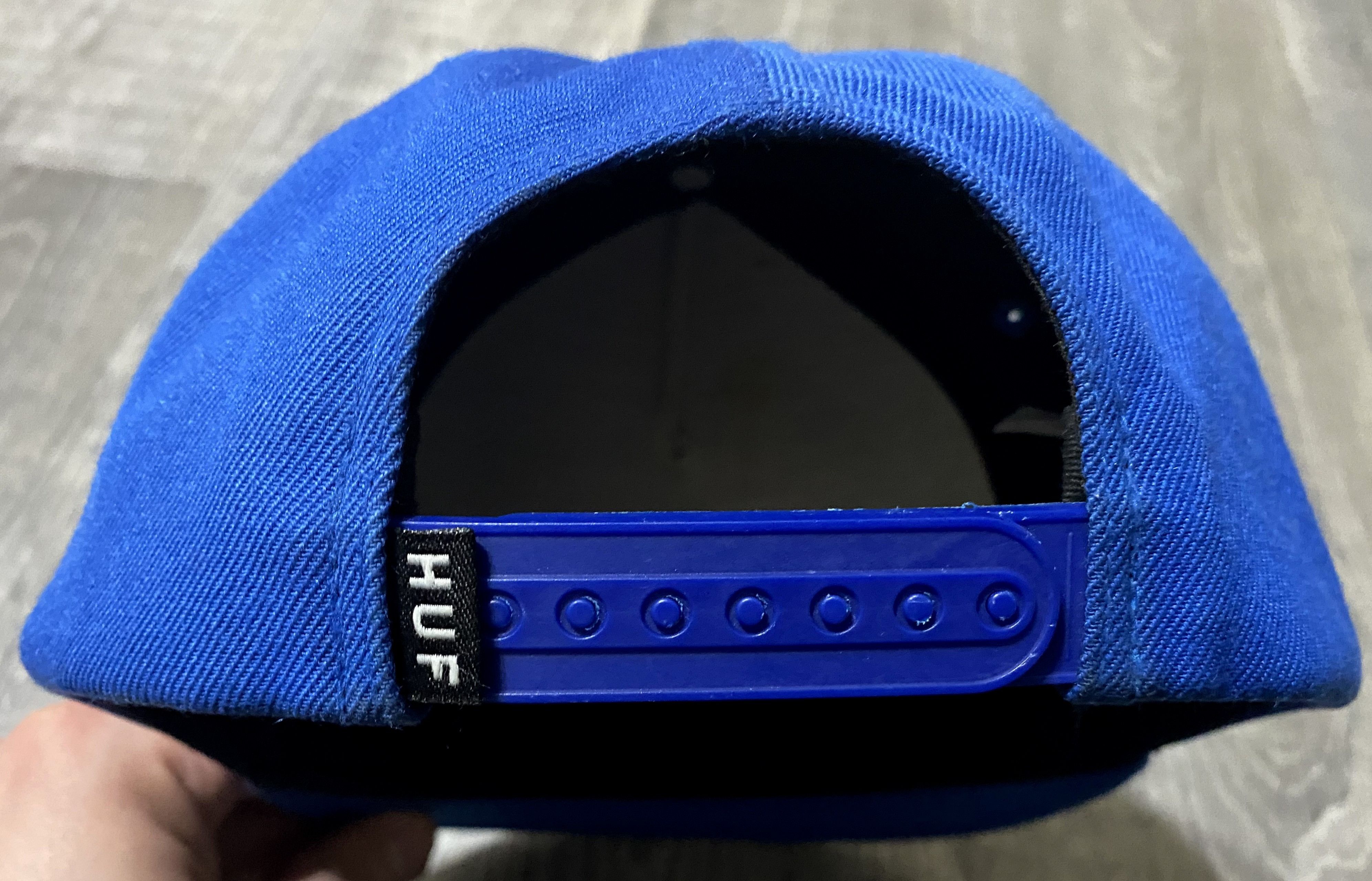 Huf 2x Huf Cap Hat Set Snapback Green Blue Velvet Corduroy Wool Size ONE SIZE - 23 Thumbnail