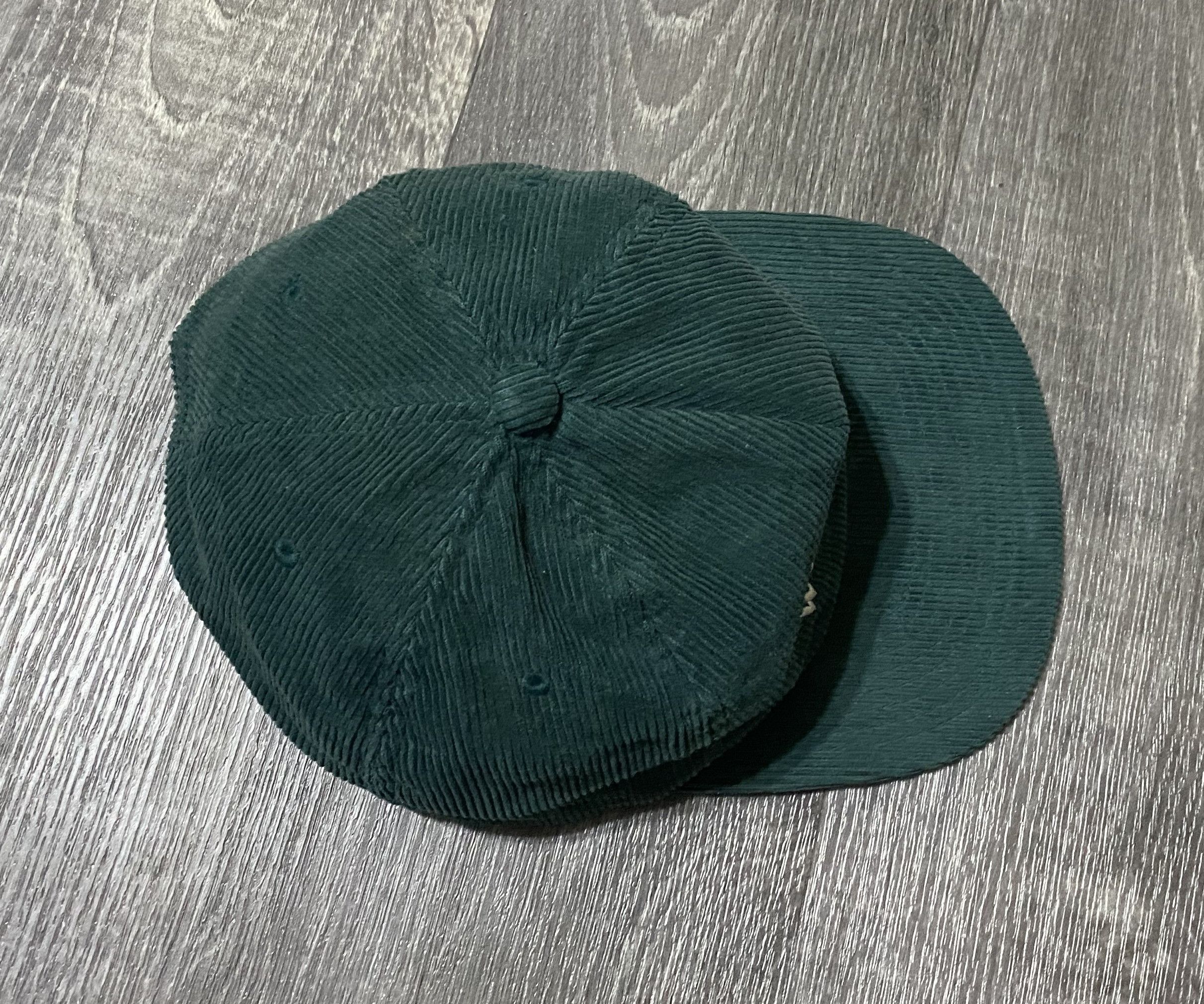 Huf 2x Huf Cap Hat Set Snapback Green Blue Velvet Corduroy Wool Size ONE SIZE - 4 Thumbnail