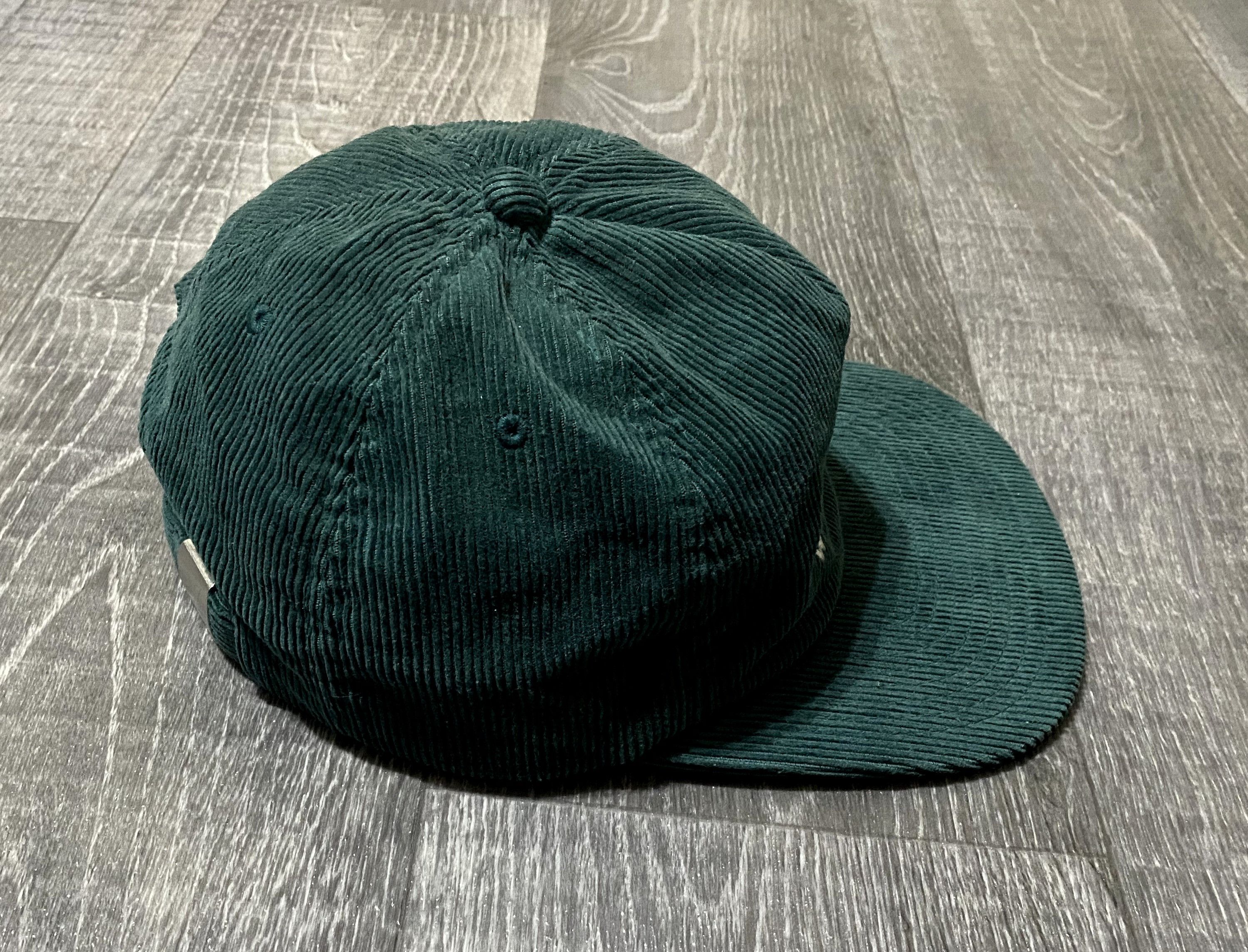 Huf 2x Huf Cap Hat Set Snapback Green Blue Velvet Corduroy Wool Size ONE SIZE - 5 Thumbnail