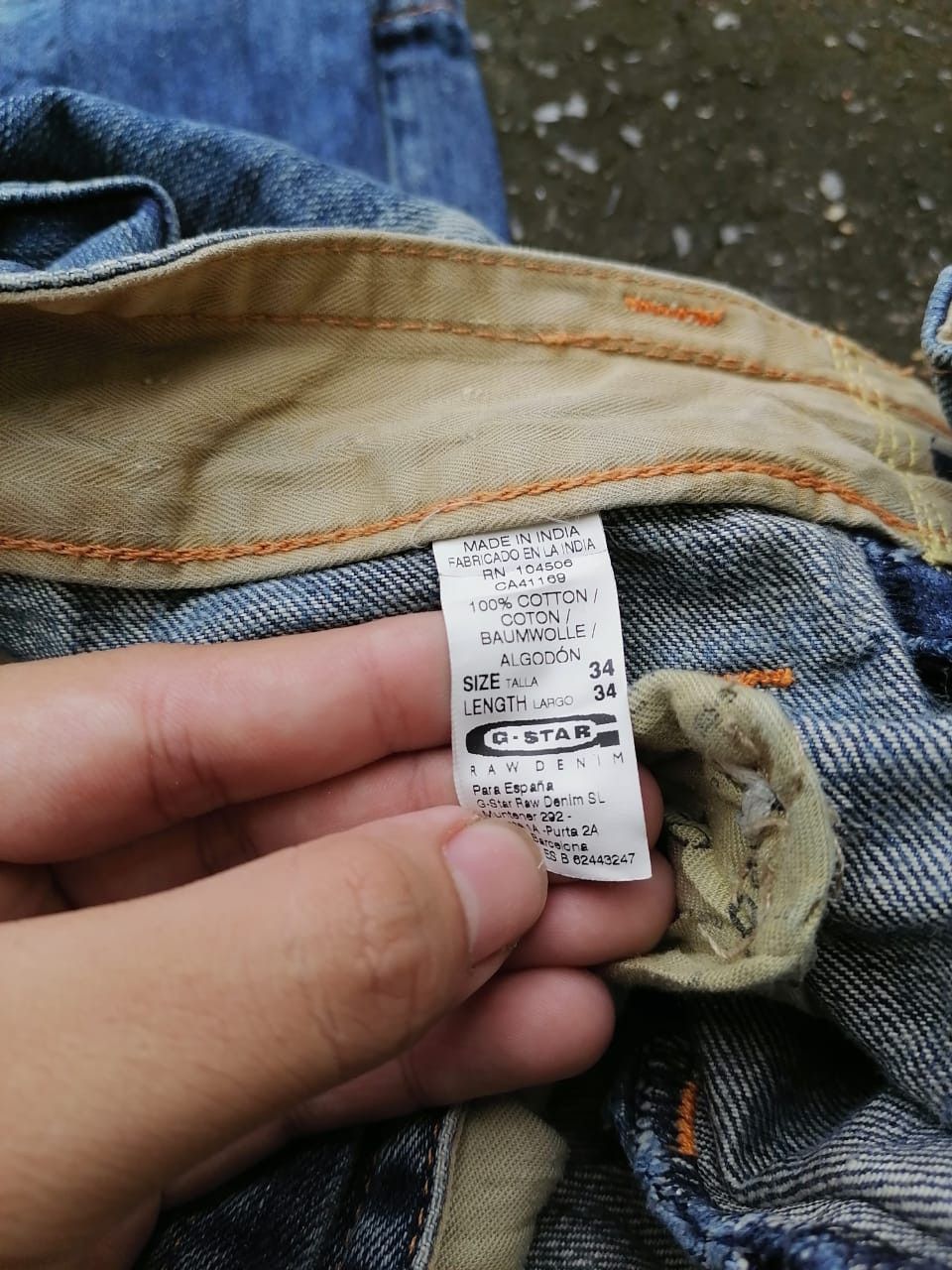 G-Star GStar Raw 3301 Fly Button Denim Jeans Size US 37 - 6 Thumbnail