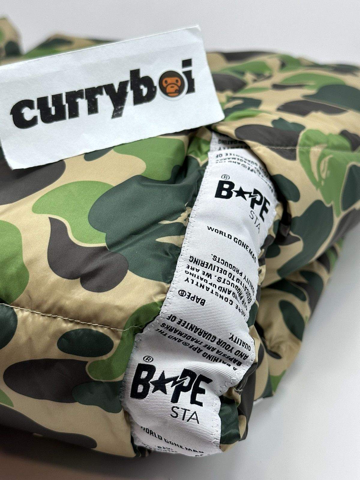 Bape BAPE ABC Camo Down Jacket Green Size US L / EU 52-54 / 3 - 5 Thumbnail