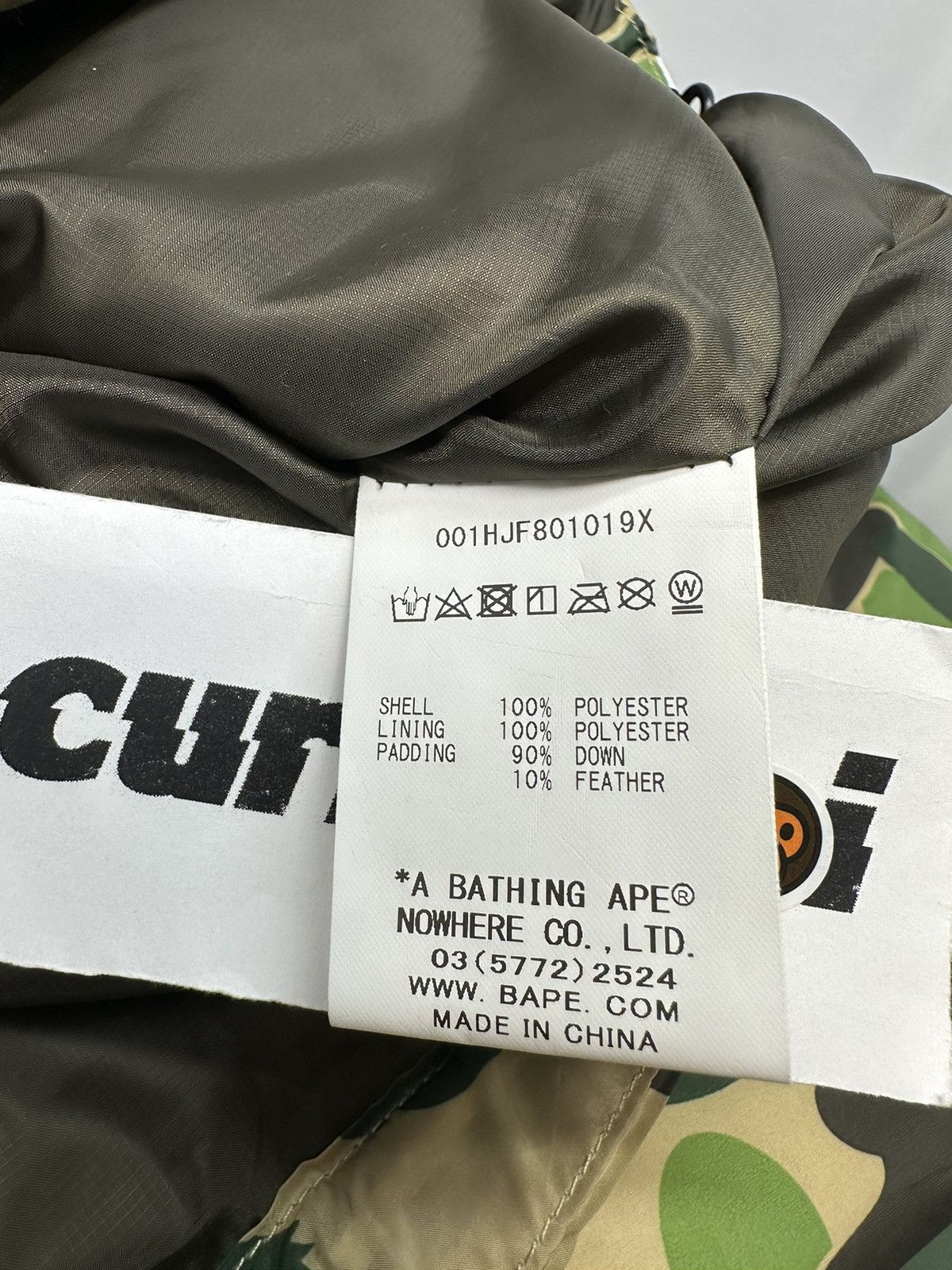 Bape BAPE ABC Camo Down Jacket Green Size US L / EU 52-54 / 3 - 8 Thumbnail