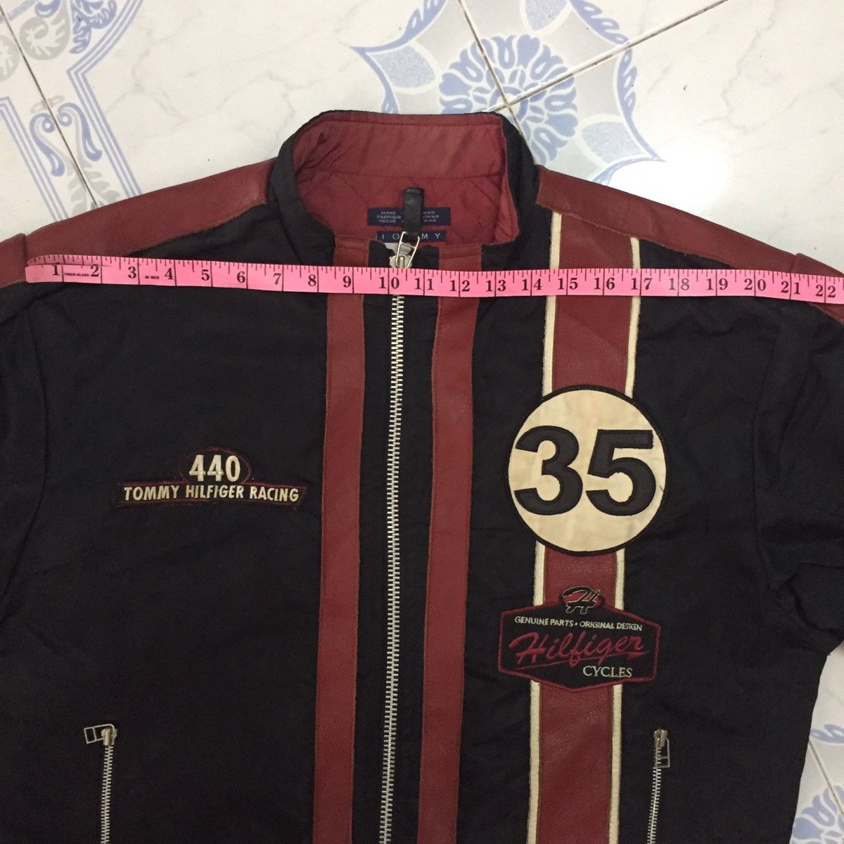 Tommy Hilfiger Tommy Hilfiger Motorcycling Racing No 35 Jacket Size US M / EU 48-50 / 2 - 21 Thumbnail