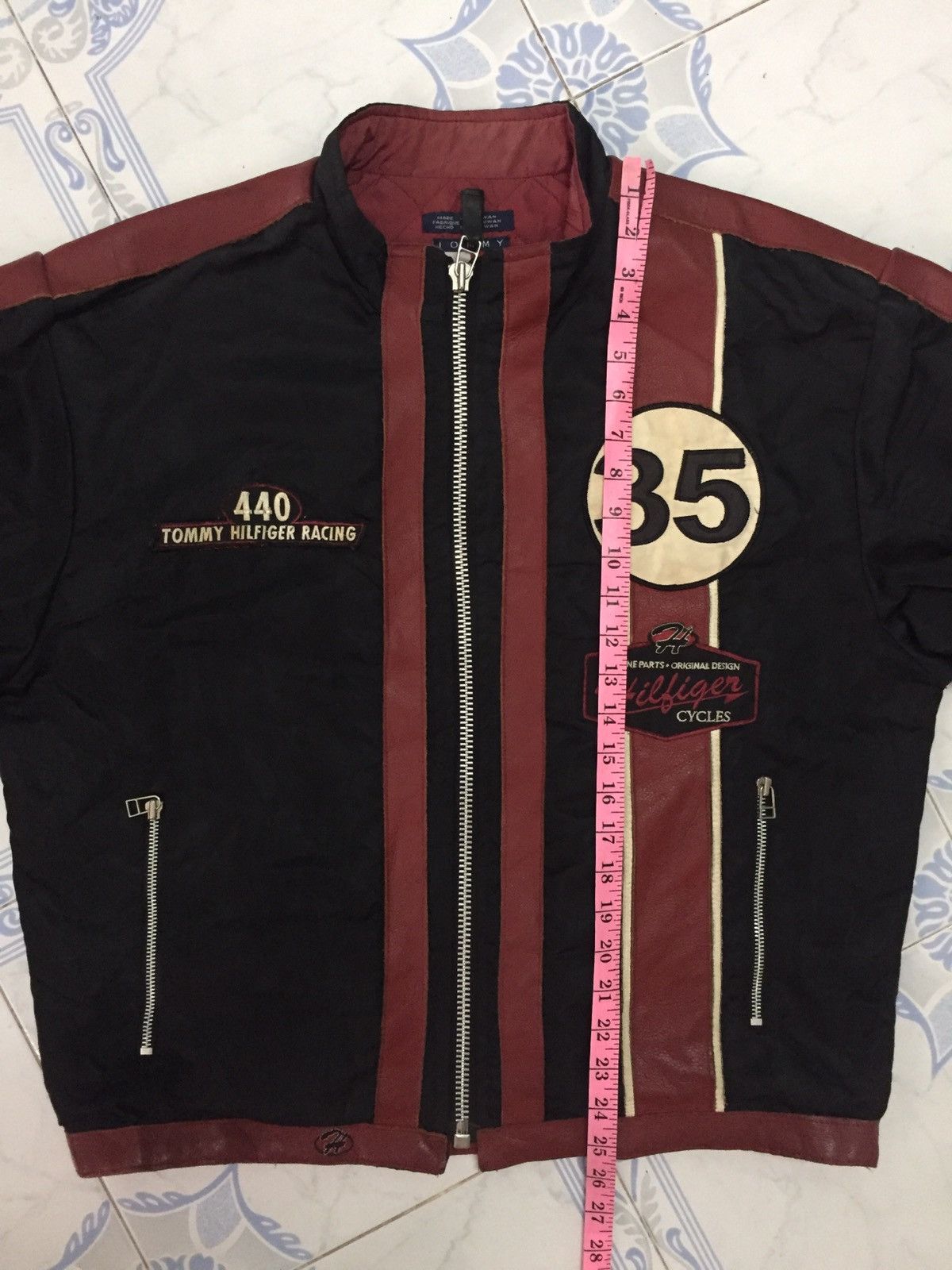 Tommy Hilfiger Tommy Hilfiger Motorcycling Racing No 35 Jacket Size US M / EU 48-50 / 2 - 22 Thumbnail