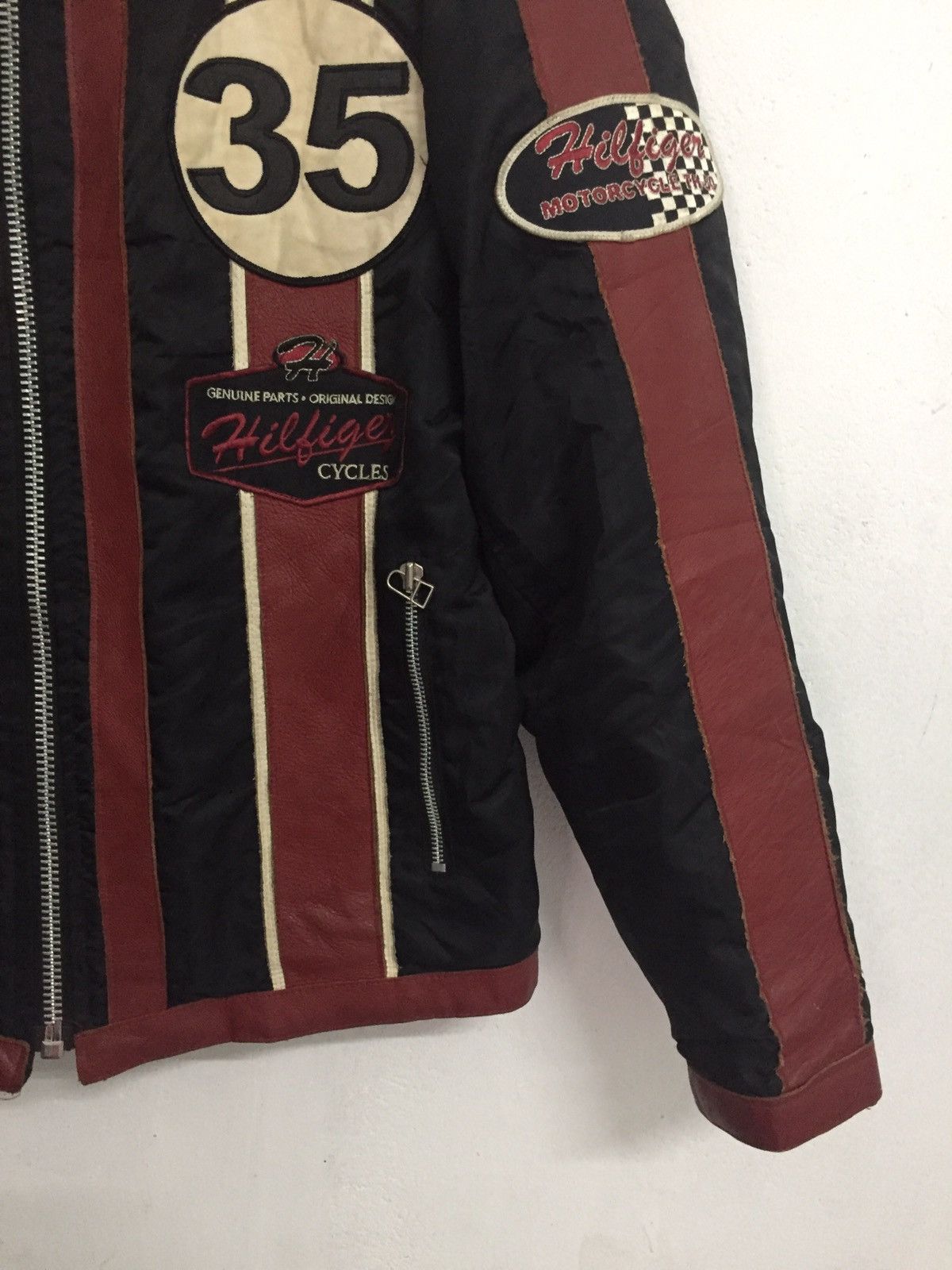Tommy Hilfiger Tommy Hilfiger Motorcycling Racing No 35 Jacket Size US M / EU 48-50 / 2 - 6 Thumbnail