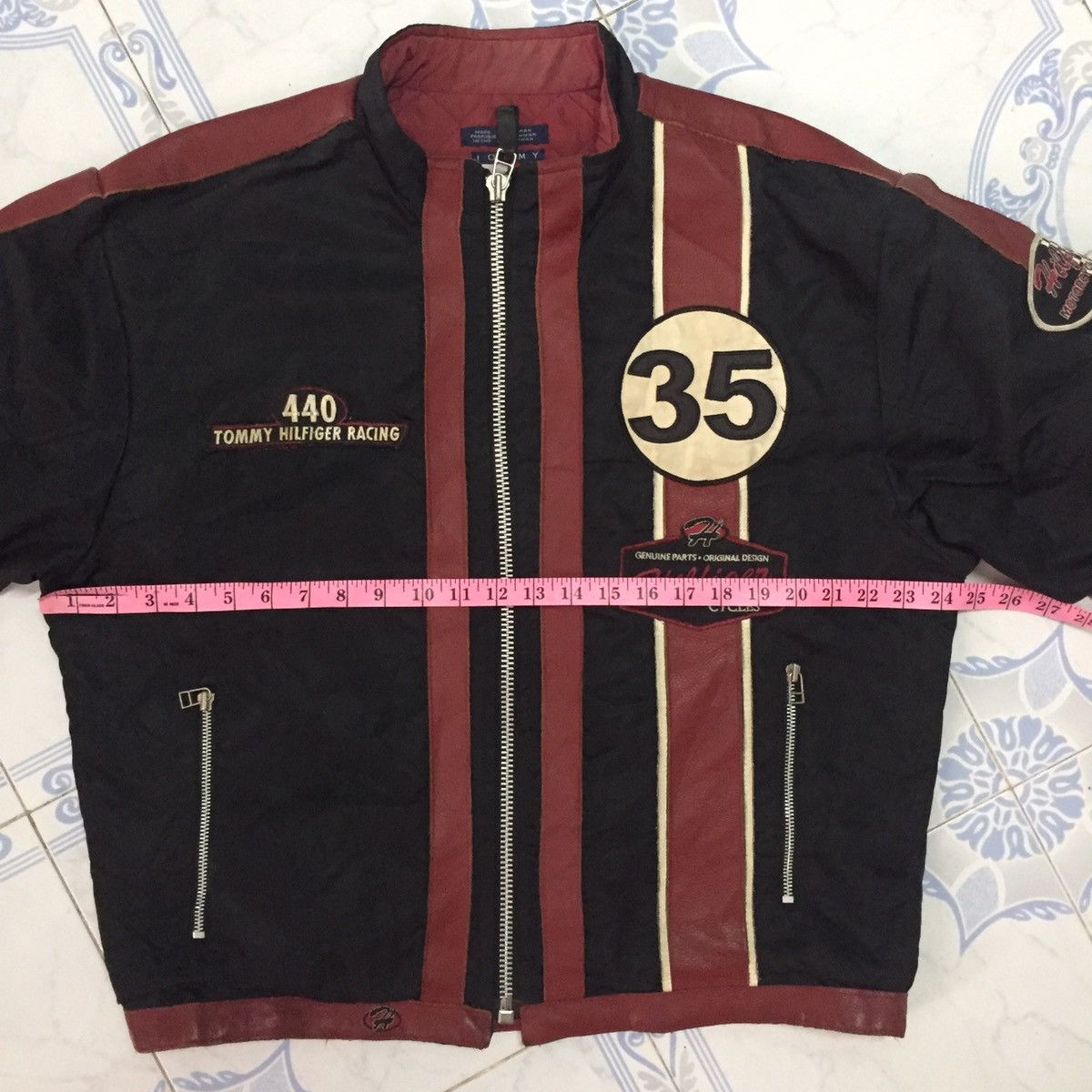 Tommy Hilfiger Tommy Hilfiger Motorcycling Racing No 35 Jacket Size US M / EU 48-50 / 2 - 20 Thumbnail