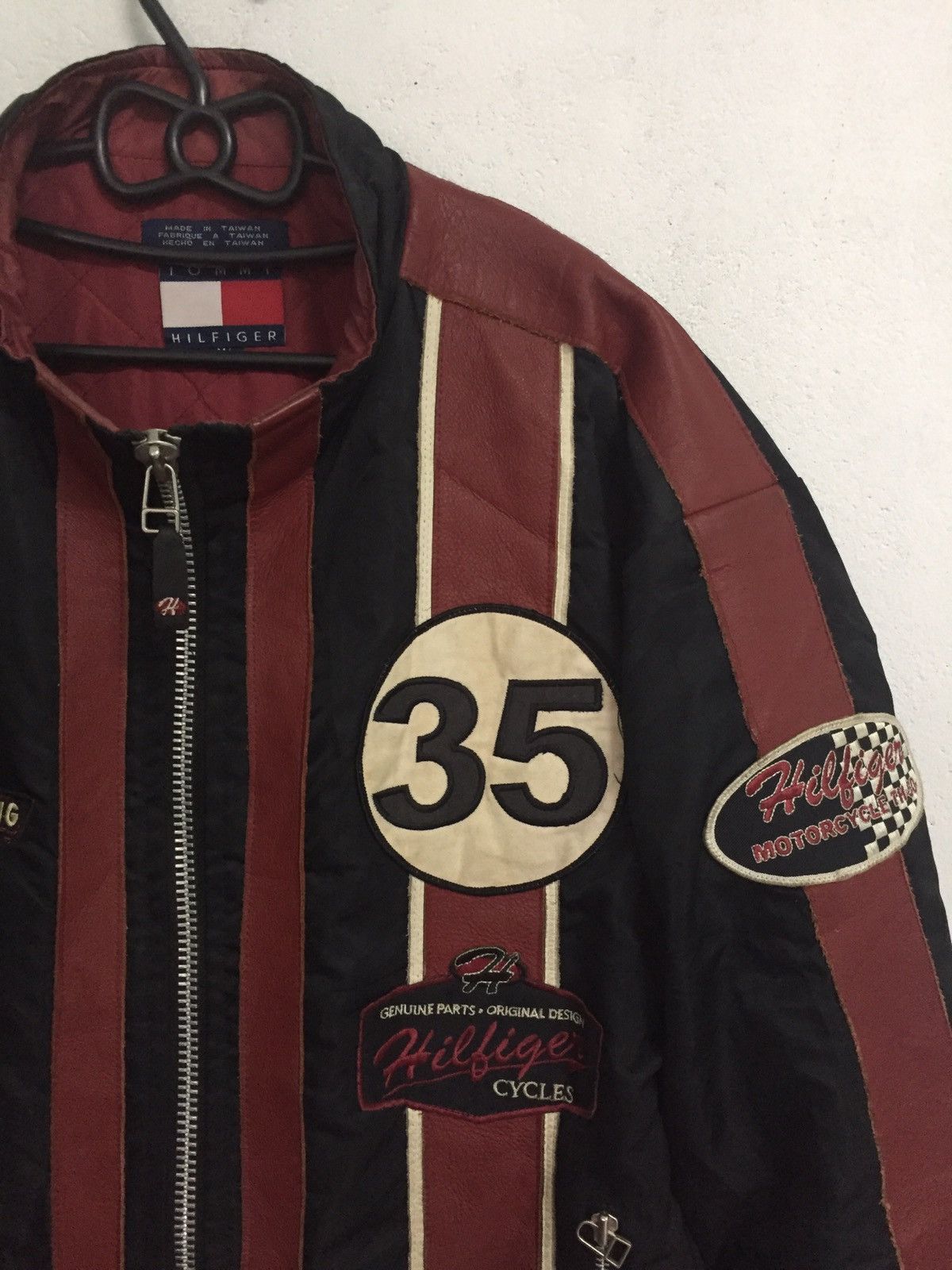 Tommy Hilfiger Tommy Hilfiger Motorcycling Racing No 35 Jacket Size US M / EU 48-50 / 2 - 3 Thumbnail