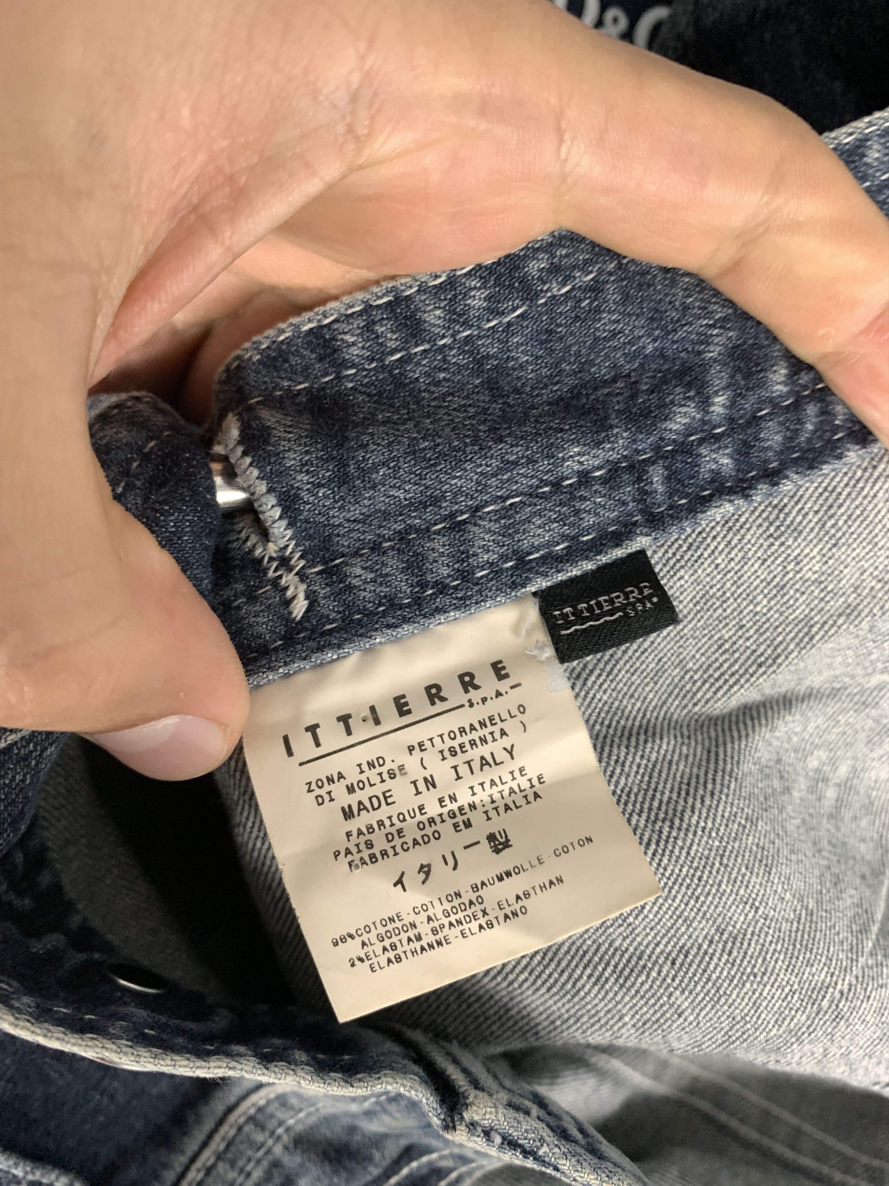 Dolce & Gabbana Dolce & Gabbana Vintage Mens Denim Jacket Size US M / EU 48-50 / 2 - 5 Thumbnail