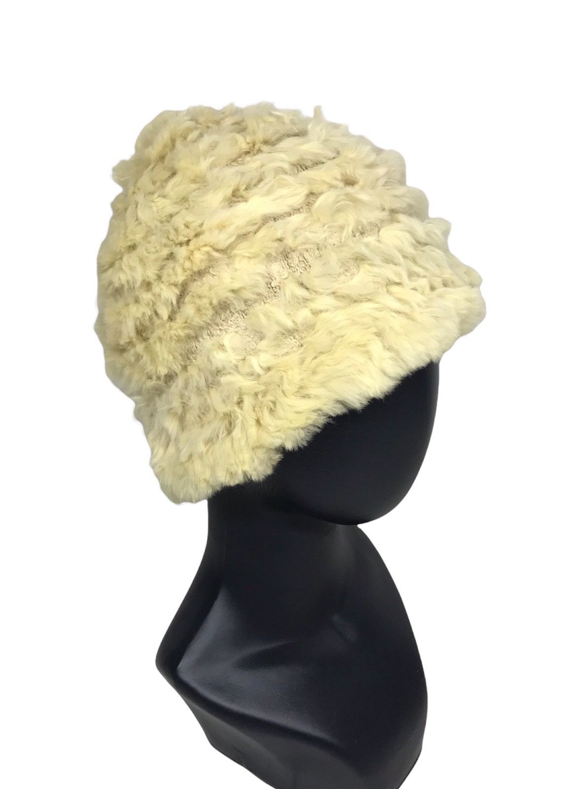 Japanese Brand Vintage Unbranded Mohair Fur Hats Size ONE SIZE - 2 Thumbnail