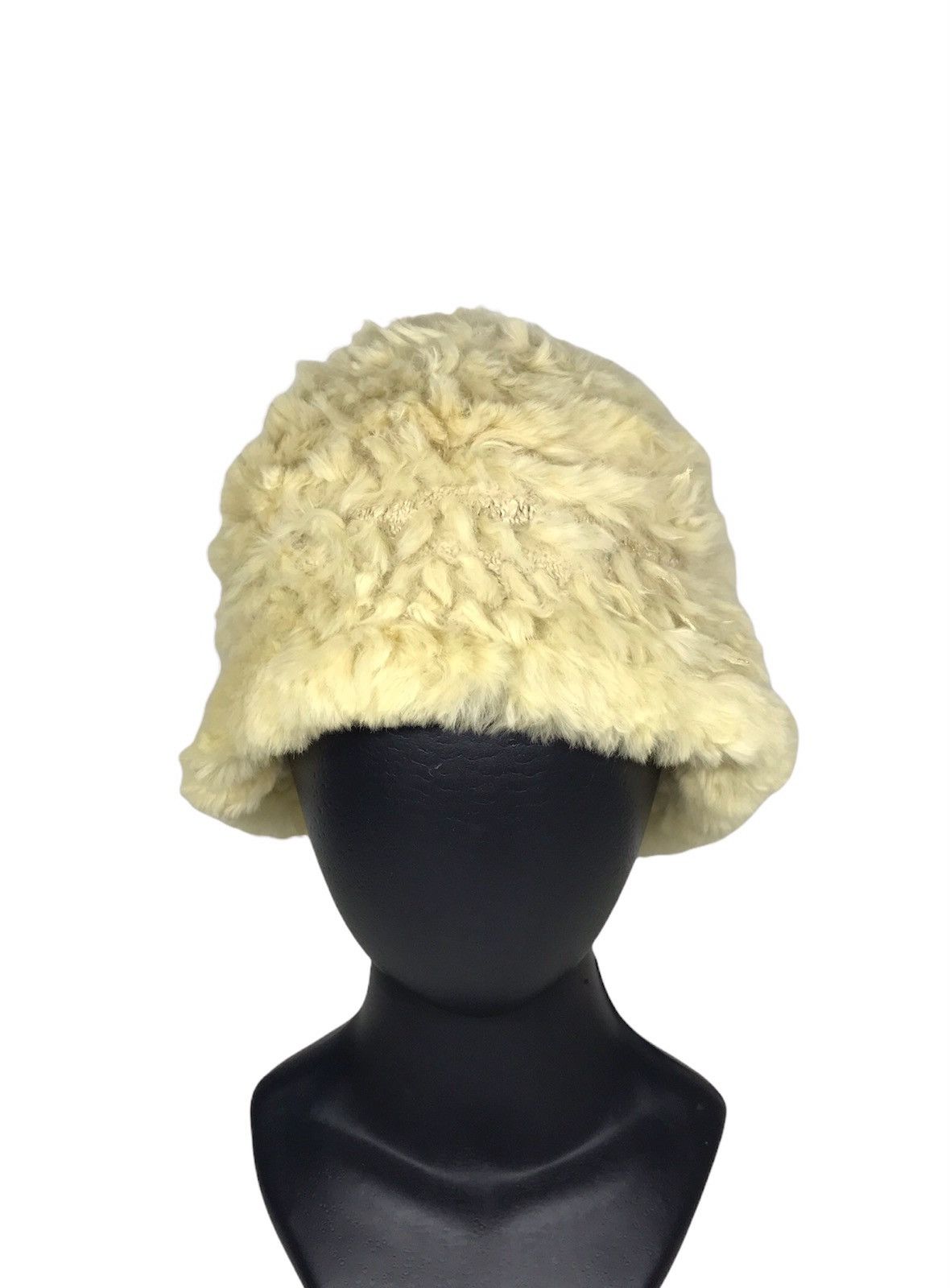 Japanese Brand Vintage Unbranded Mohair Fur Hats Size ONE SIZE - 3 Thumbnail