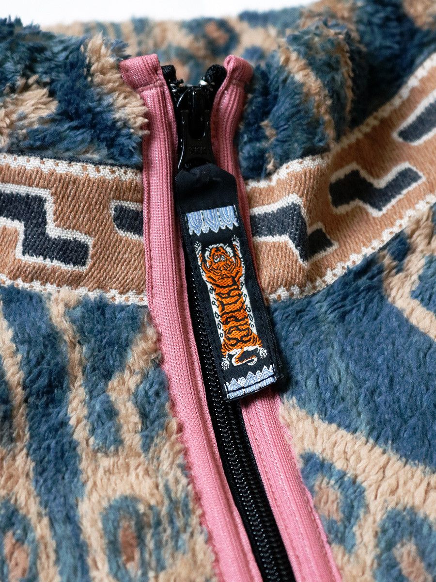 Kapital Kapital Java Kasuri Zip Fleece Jacket Size US M / EU 48-50 / 2 - 7 Thumbnail