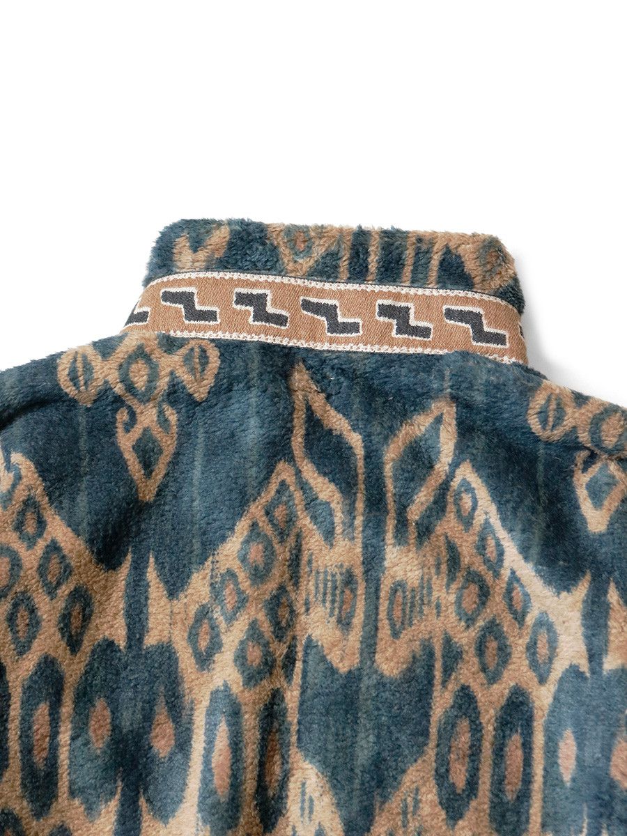 Kapital Kapital Java Kasuri Zip Fleece Jacket Size US M / EU 48-50 / 2 - 6 Thumbnail