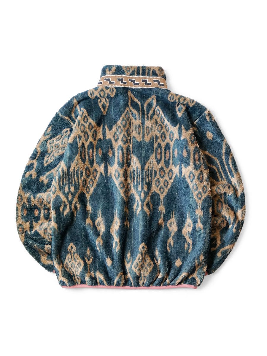 Kapital Kapital Java Kasuri Zip Fleece Jacket Size US M / EU 48-50 / 2 - 2 Thumbnail
