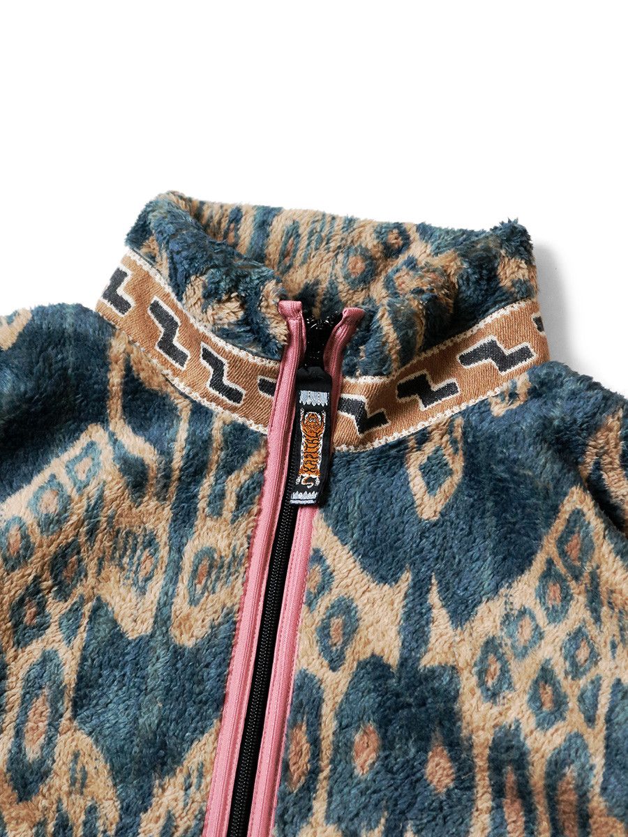 Kapital Kapital Java Kasuri Zip Fleece Jacket Size US M / EU 48-50 / 2 - 3 Thumbnail