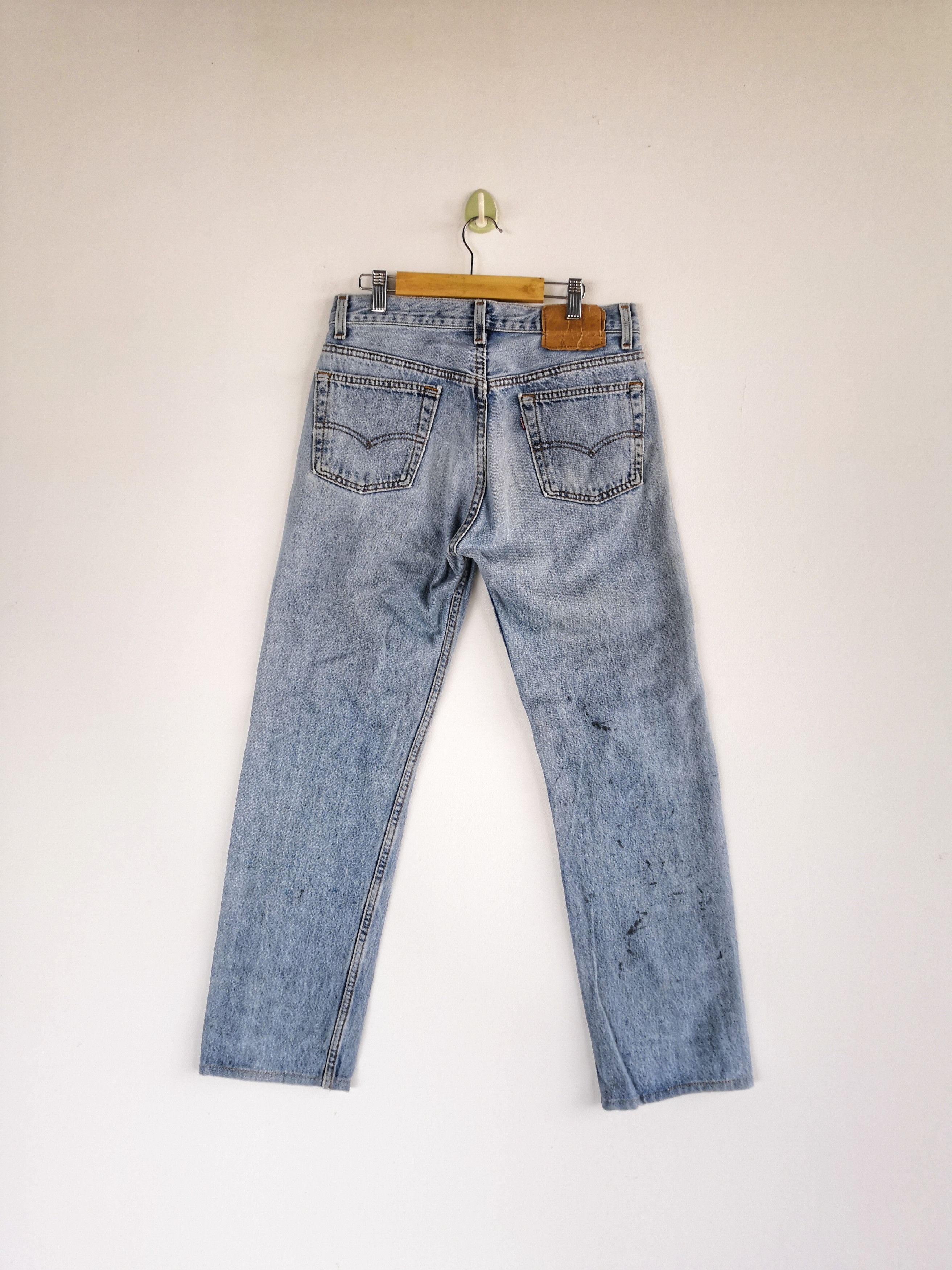 Levi's Vintage Levis 501 Sun Faded Jeans Levi's Light Wash Denim Size 28" / US 6 / IT 42 - 2 Thumbnail