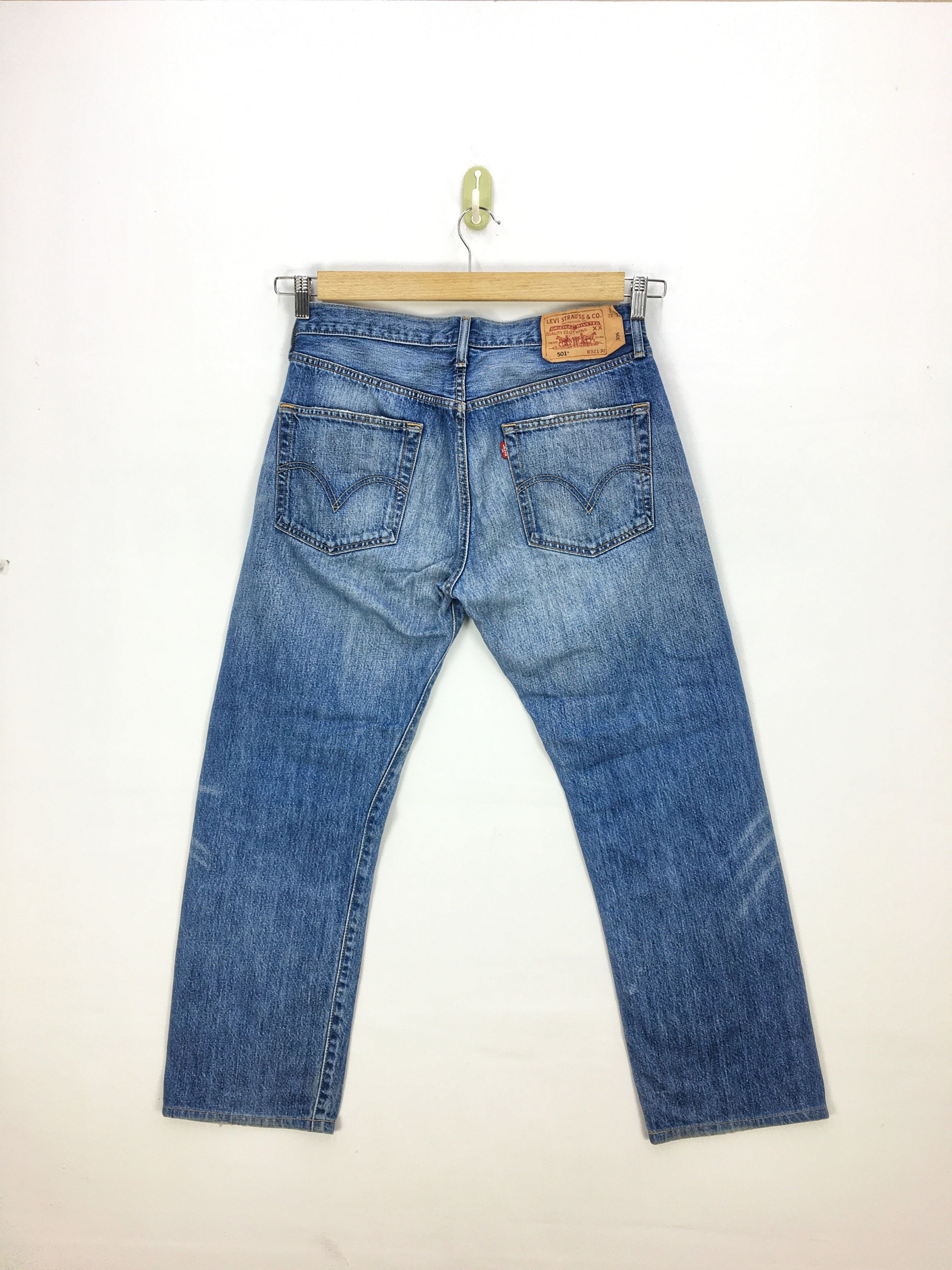 Levi's Vintage Levis 501 Jeans Pants Disressed Levis 501 Denim Size US 32 / EU 48 - 2 Thumbnail