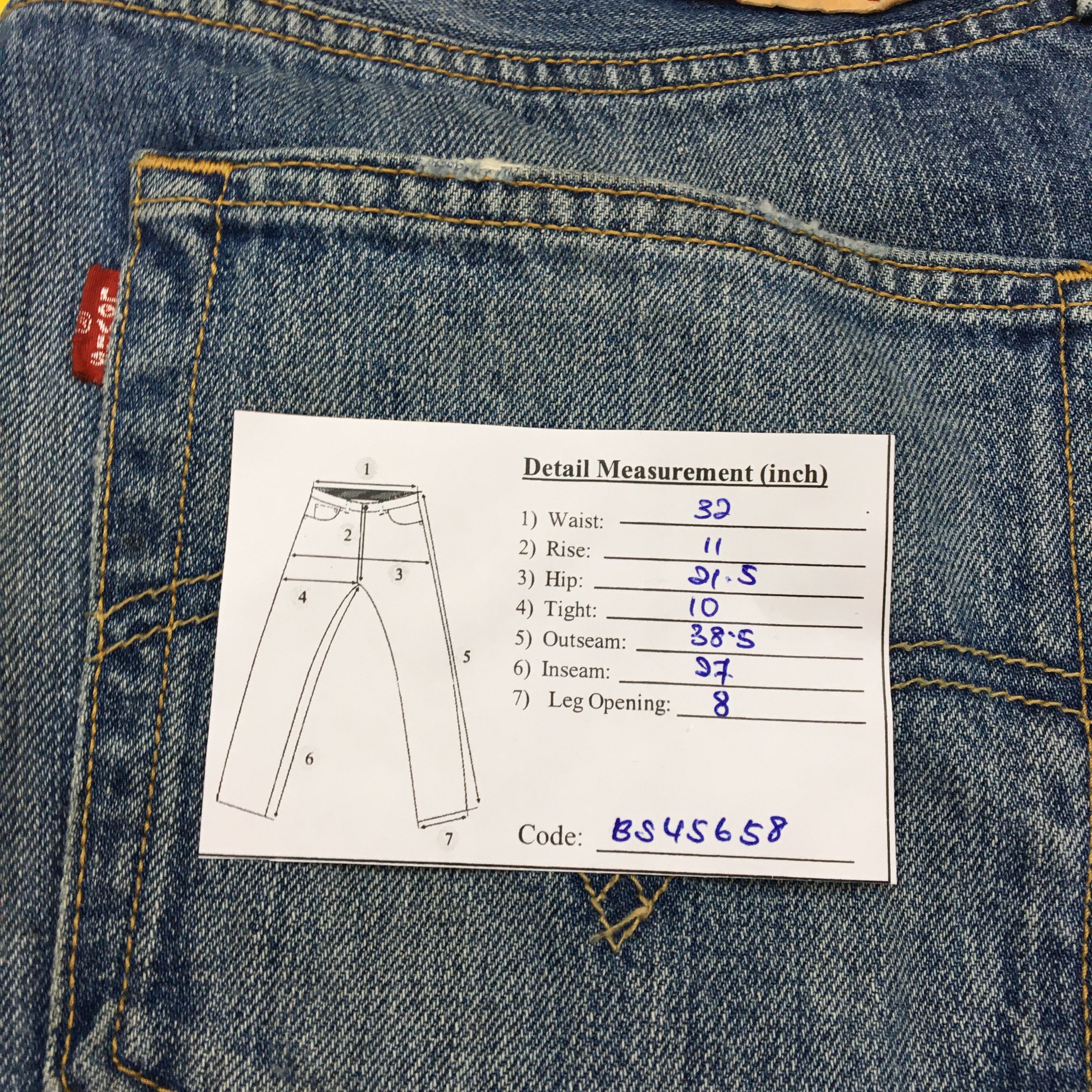 Levi's Vintage Levis 501 Jeans Pants Disressed Levis 501 Denim Size US 32 / EU 48 - 8 Thumbnail