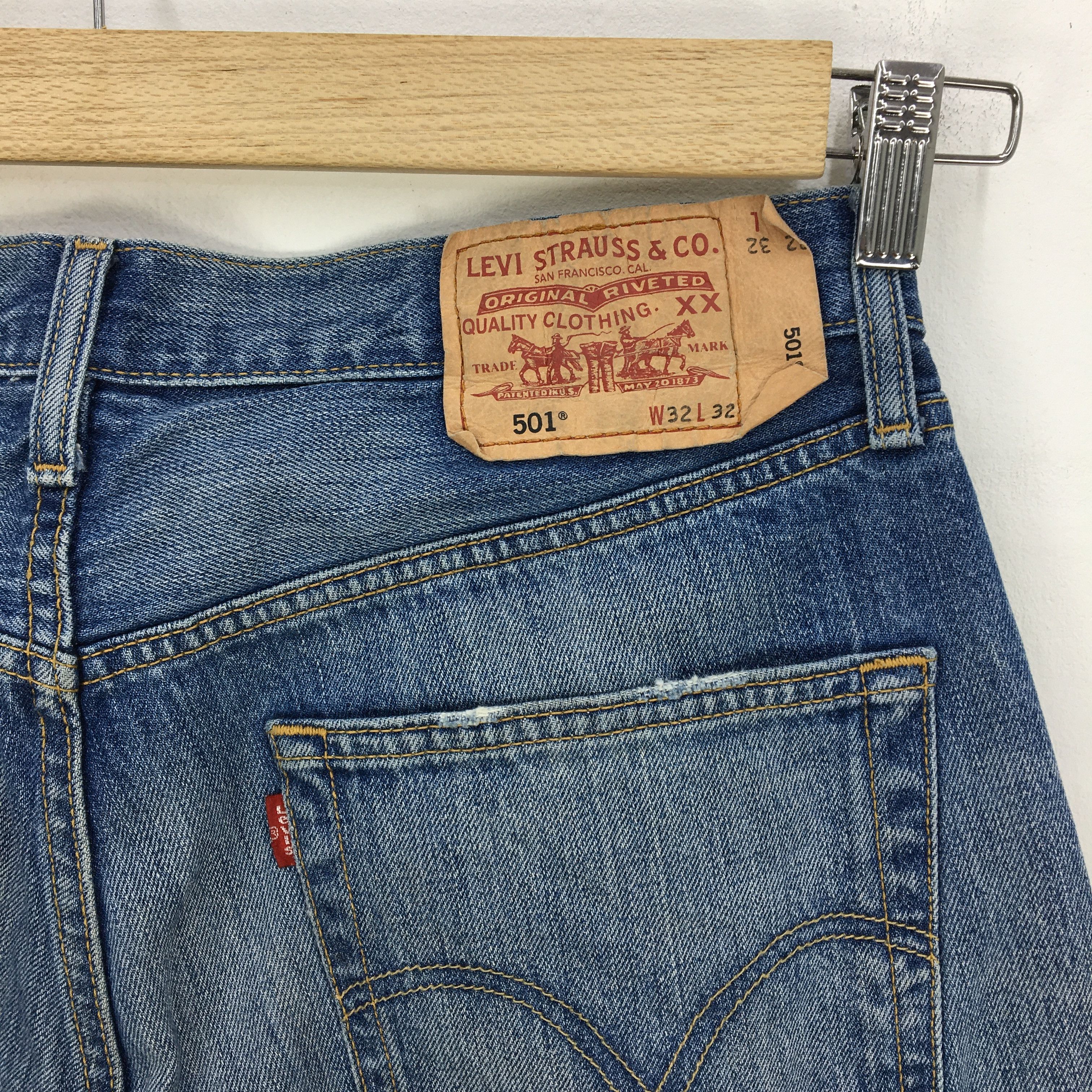 Levi's Vintage Levis 501 Jeans Pants Disressed Levis 501 Denim Size US 32 / EU 48 - 5 Thumbnail