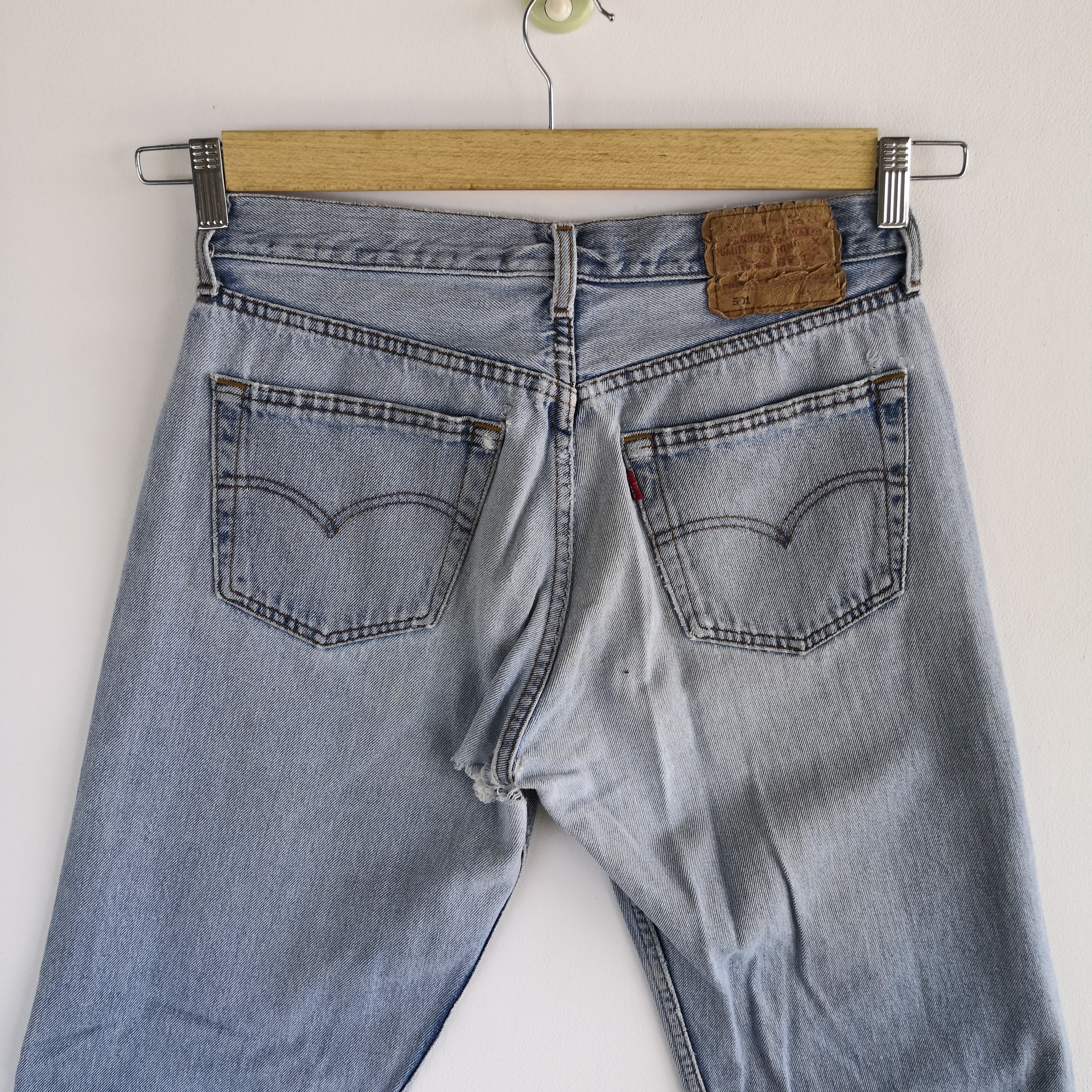 Levi's Vintage Washed Levi's 501 Jeans Distressed Levi' Denim Pants Size US 30 / EU 46 - 7 Thumbnail