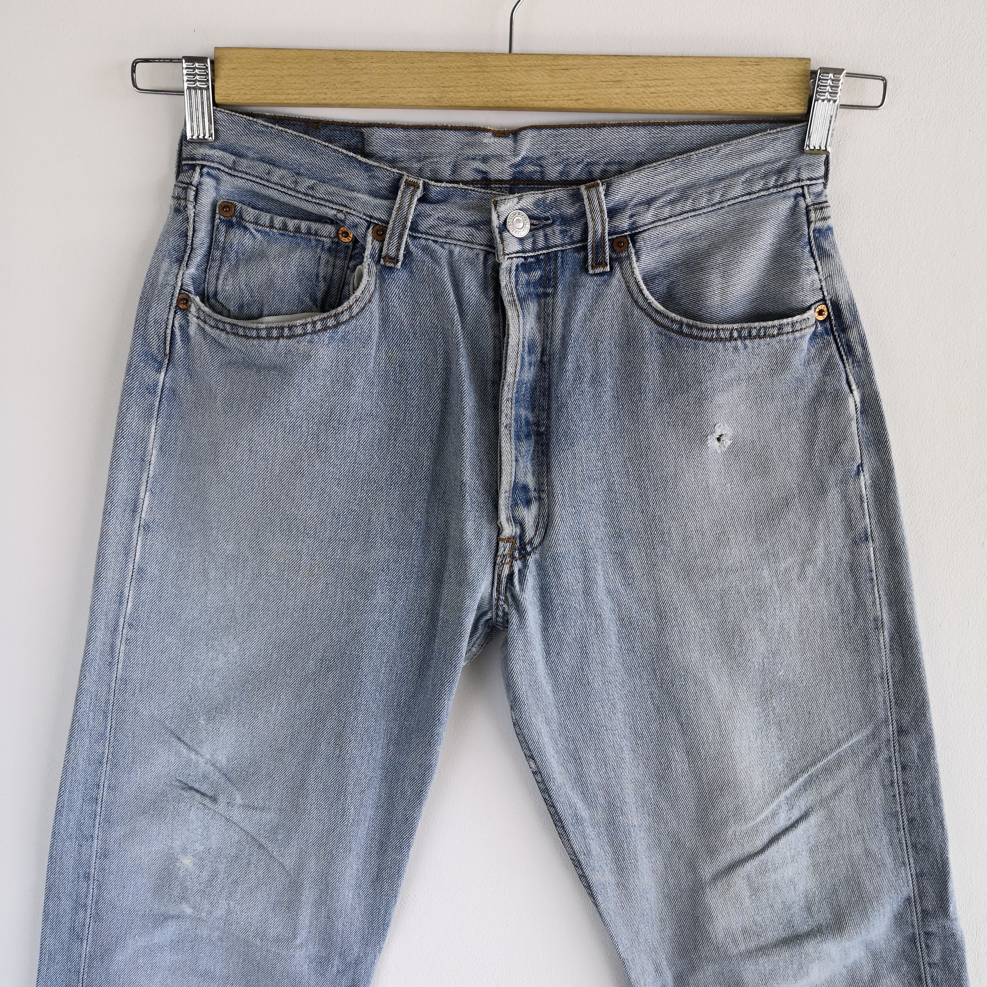 Levi's Vintage Washed Levi's 501 Jeans Distressed Levi' Denim Pants Size US 30 / EU 46 - 5 Thumbnail