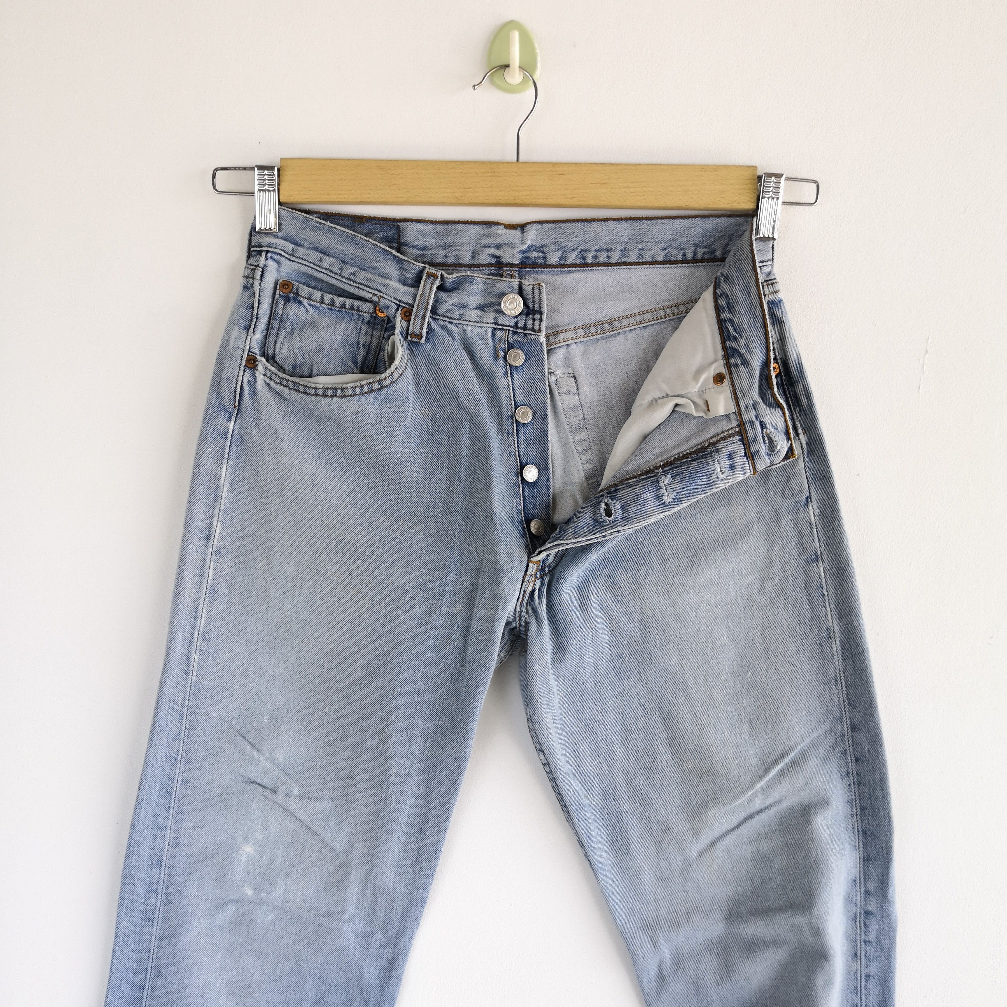 Levi's Vintage Washed Levi's 501 Jeans Distressed Levi' Denim Pants Size US 30 / EU 46 - 10 Thumbnail