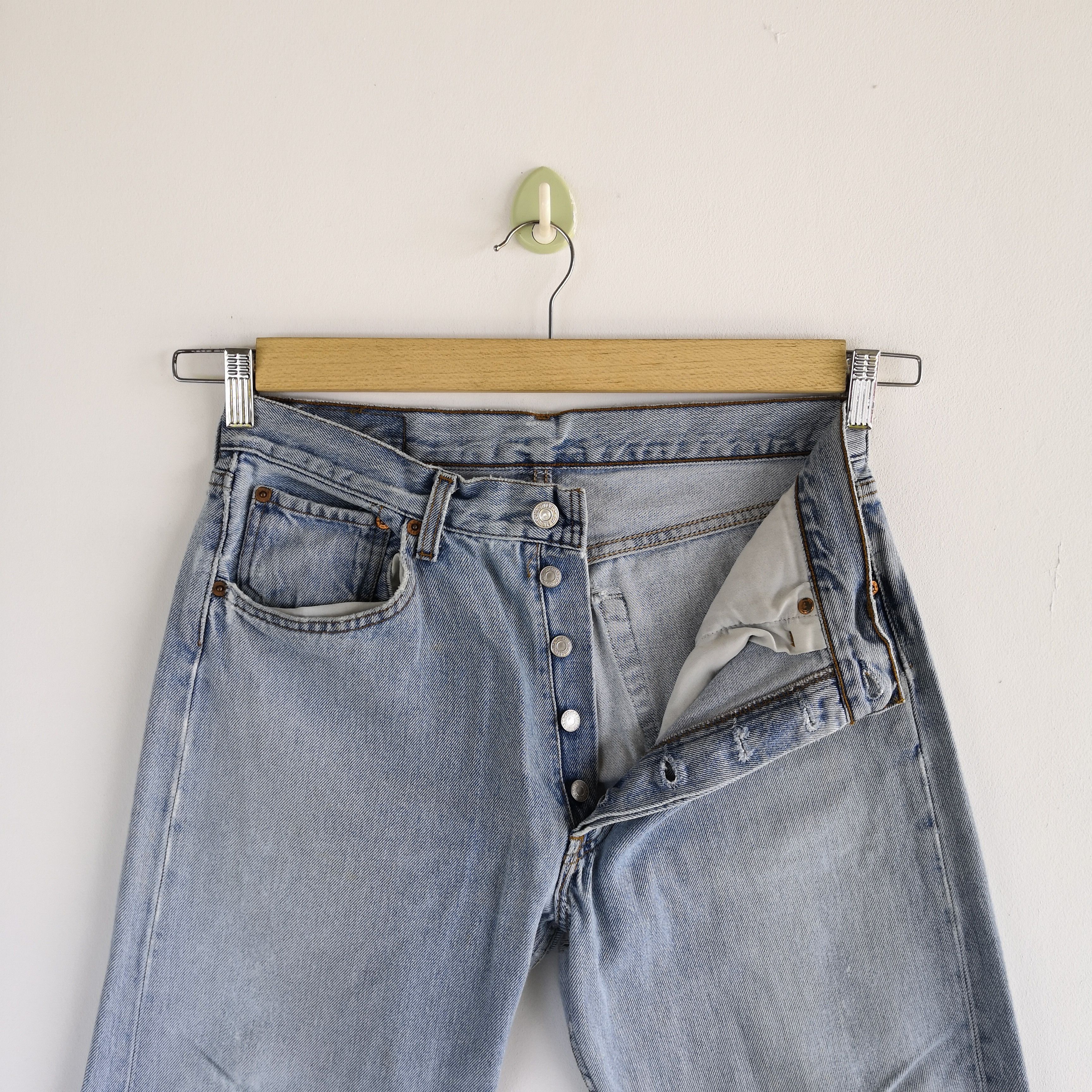 Levi's Vintage Washed Levi's 501 Jeans Distressed Levi' Denim Pants Size US 30 / EU 46 - 9 Thumbnail