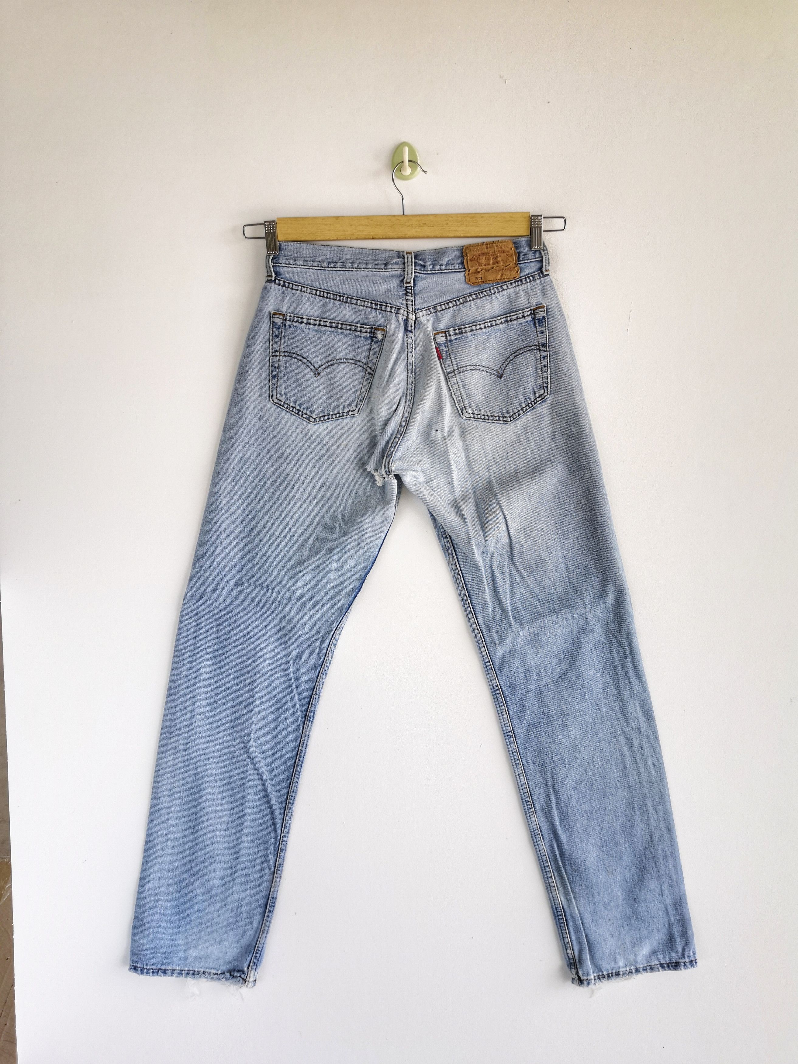 Levi's Vintage Washed Levi's 501 Jeans Distressed Levi' Denim Pants Size US 30 / EU 46 - 2 Thumbnail