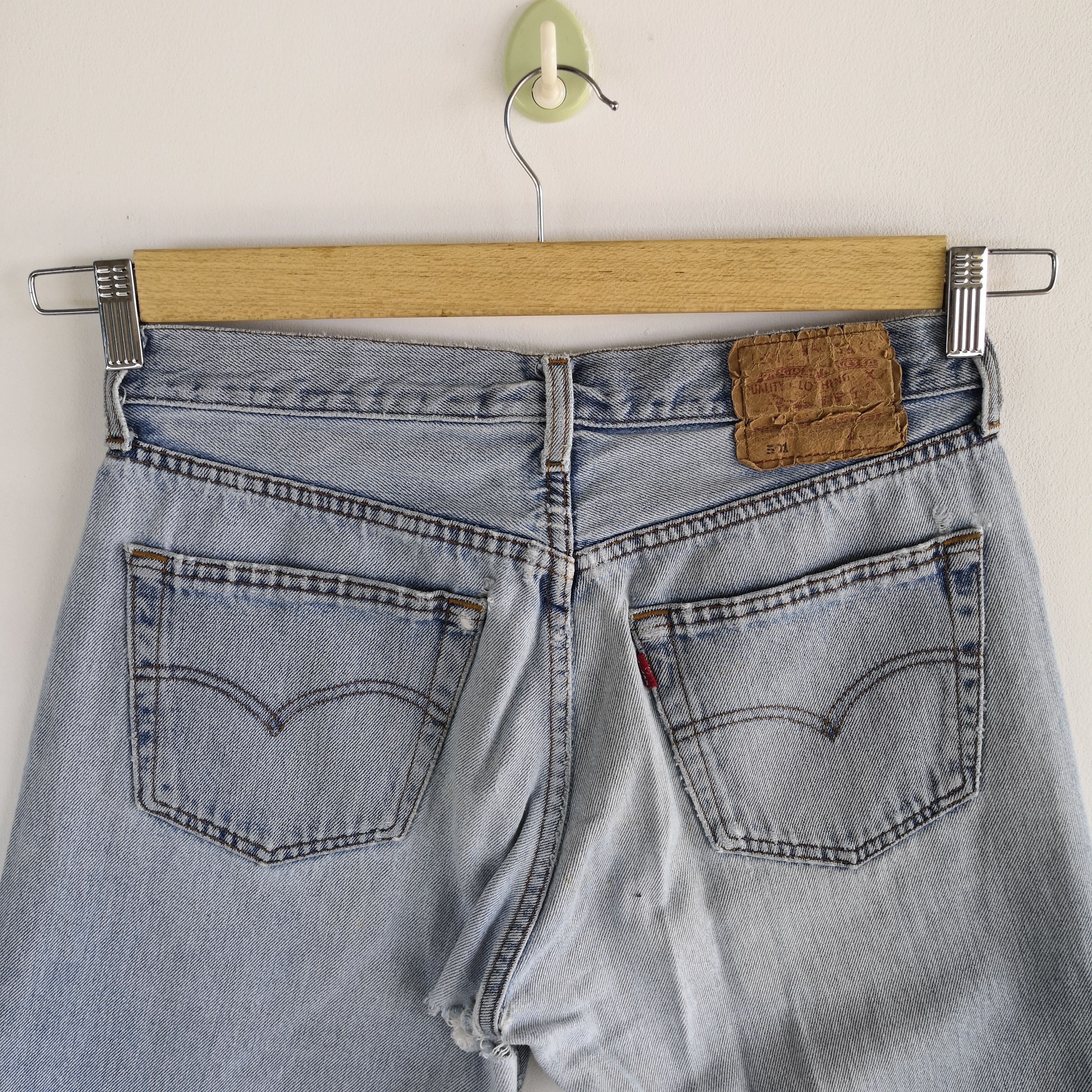 Levi's Vintage Washed Levi's 501 Jeans Distressed Levi' Denim Pants Size US 30 / EU 46 - 6 Thumbnail