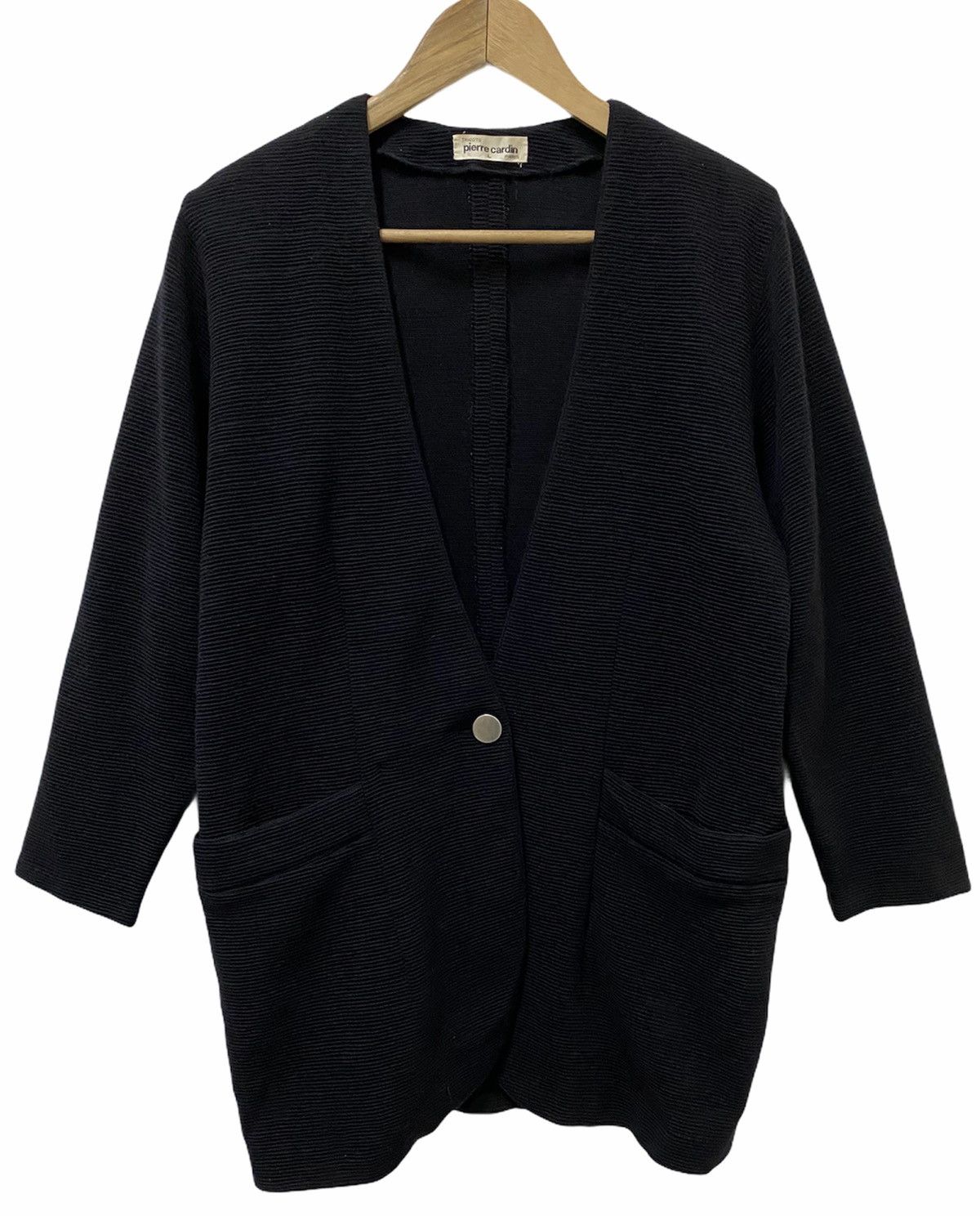 Issey Miyake GRAIL🔥Pierre Cardin Minimal Cardigan Inspired ISSEY MIYAKE Size US M / EU 48-50 / 2 - 2 Thumbnail