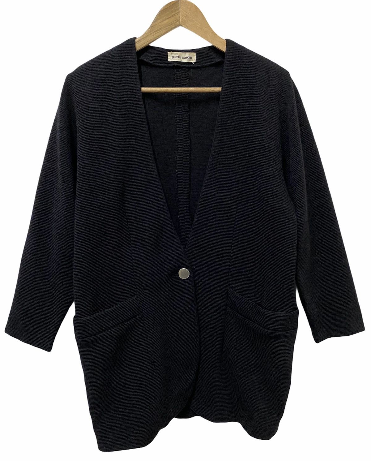 Issey Miyake GRAIL🔥Pierre Cardin Minimal Cardigan Inspired ISSEY MIYAKE Size US M / EU 48-50 / 2 - 1 Thumbnail