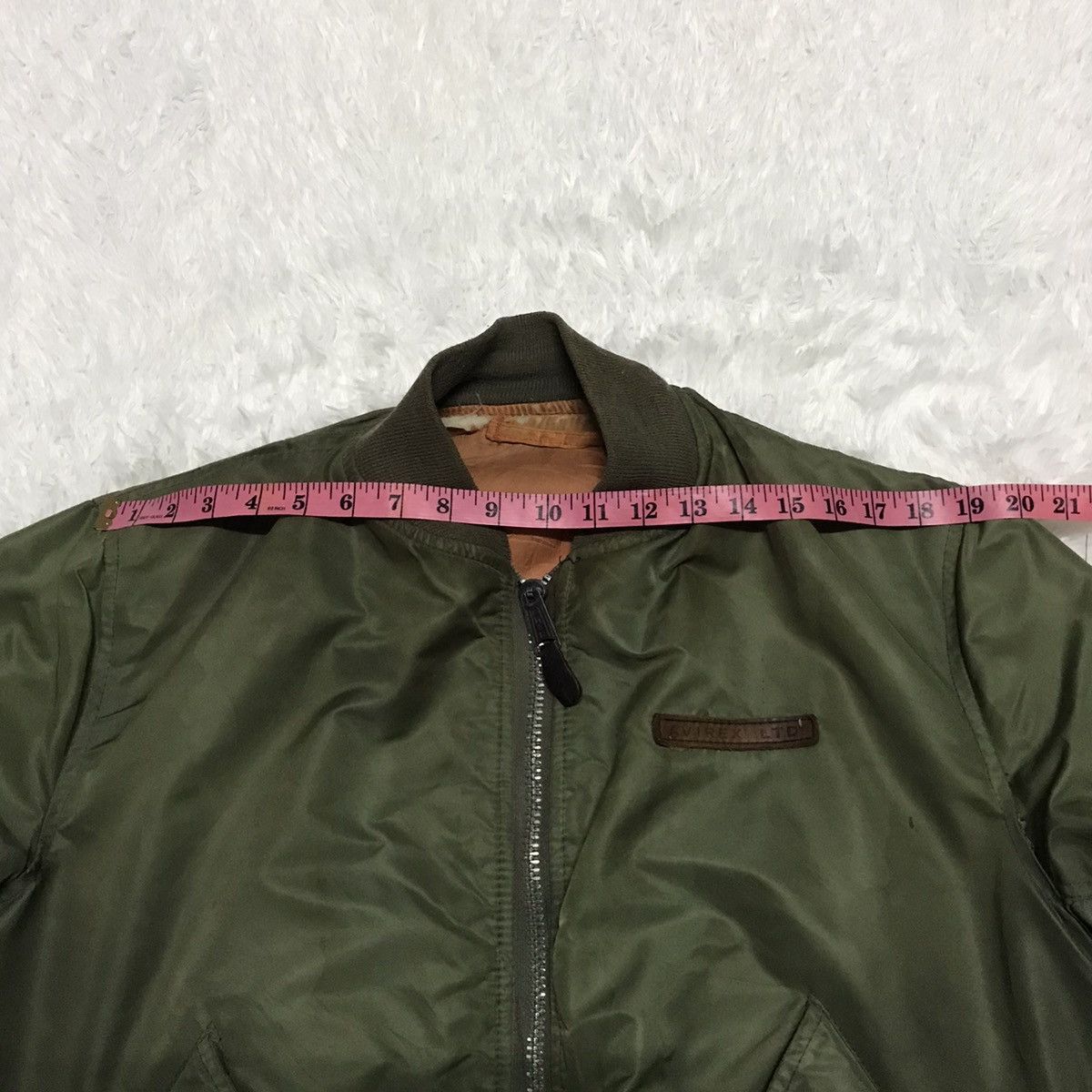 Avirex Vtg Avirex MA-1 Flight Bomber Jacket Big Logo Size US M / EU 48-50 / 2 - 23 Thumbnail
