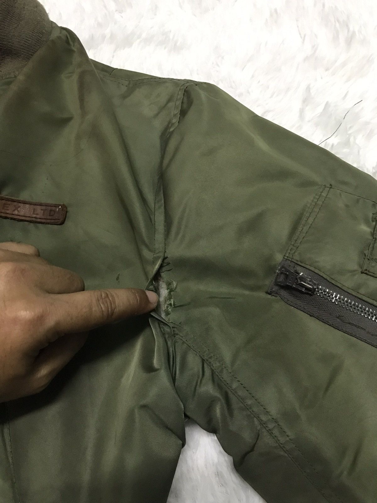 Avirex Vtg Avirex MA-1 Flight Bomber Jacket Big Logo Size US M / EU 48-50 / 2 - 25 Thumbnail