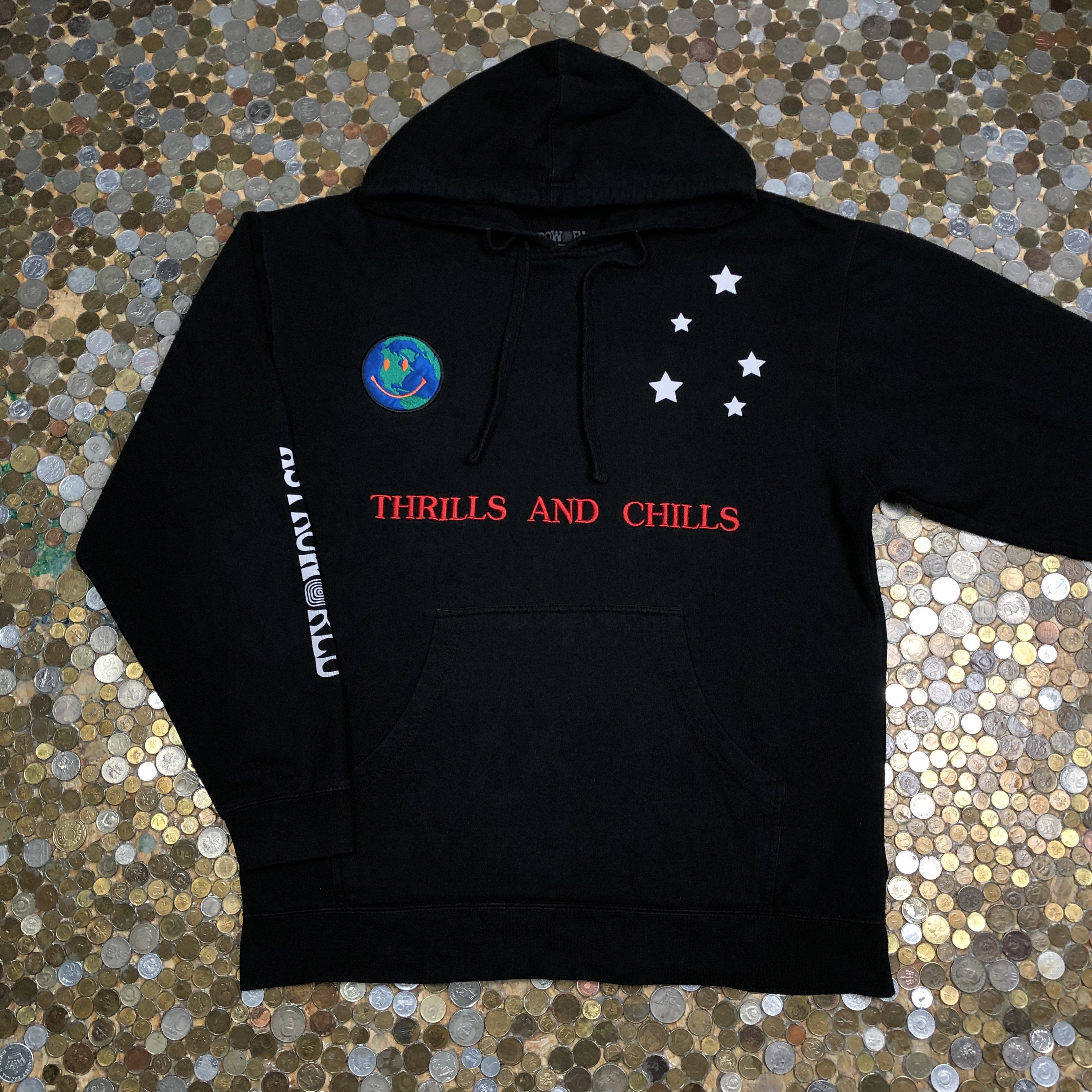 Vintage Astroworld Thrills and Chills Travis Scott hoodie Grailed