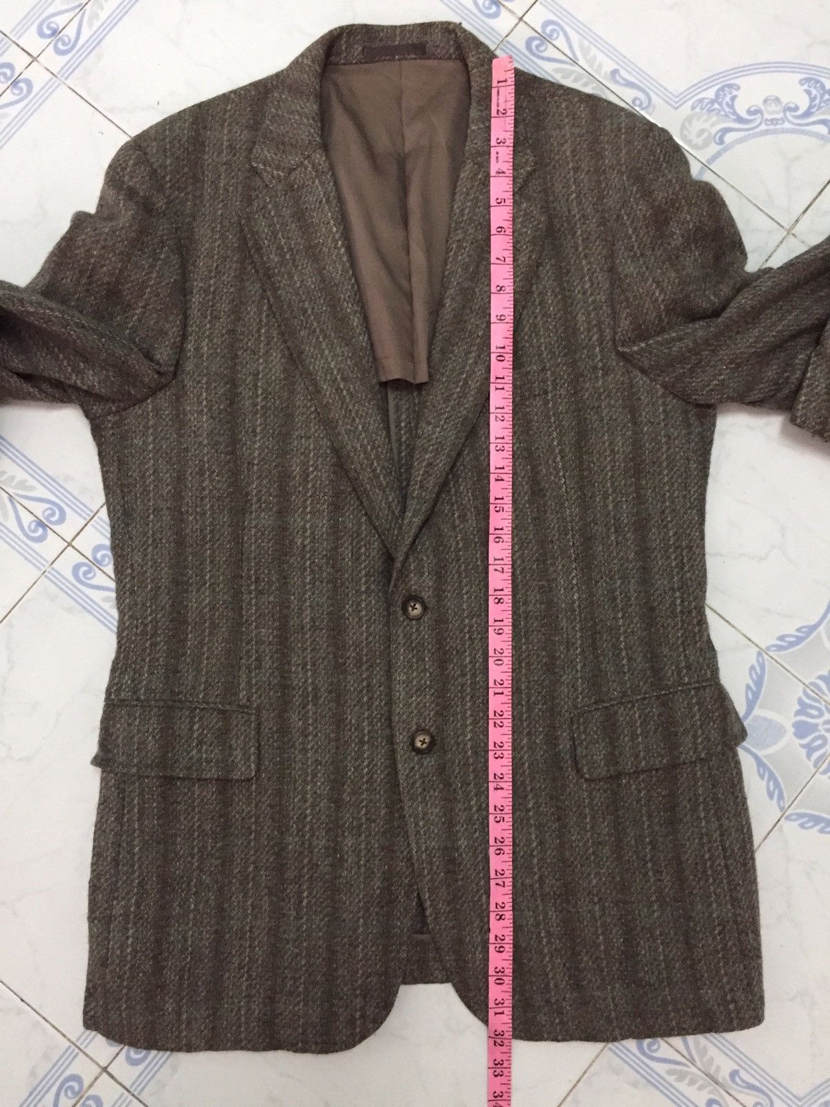Burberry Prorsum Burberrys Wool & Mohair Jacket Coat Size US M / EU 48-50 / 2 - 19 Thumbnail