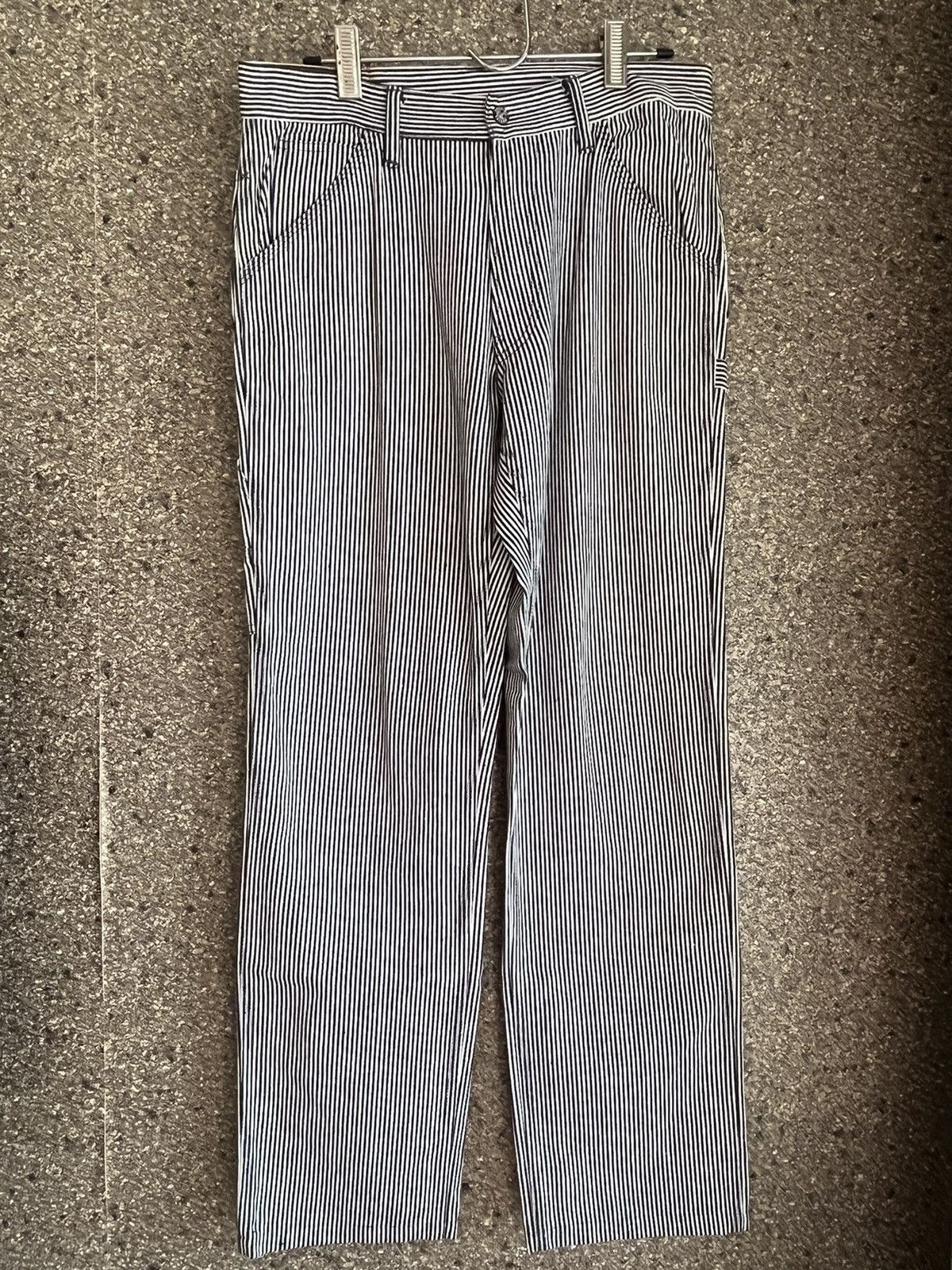 image of Made In USA Prohibit Tailor Ft67 in Stripe, Men's (Size 32)