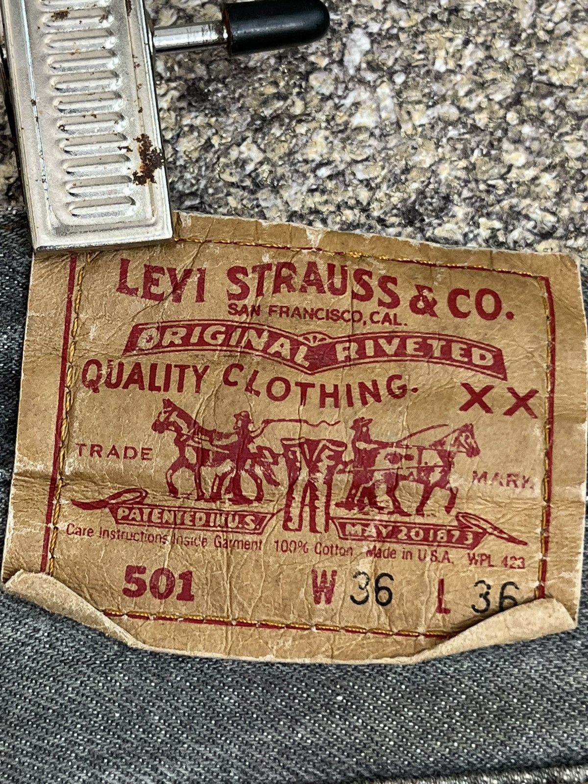 Designer × Vintage Levi strauss ft67 Size US 36 / EU 52 - 9 Thumbnail