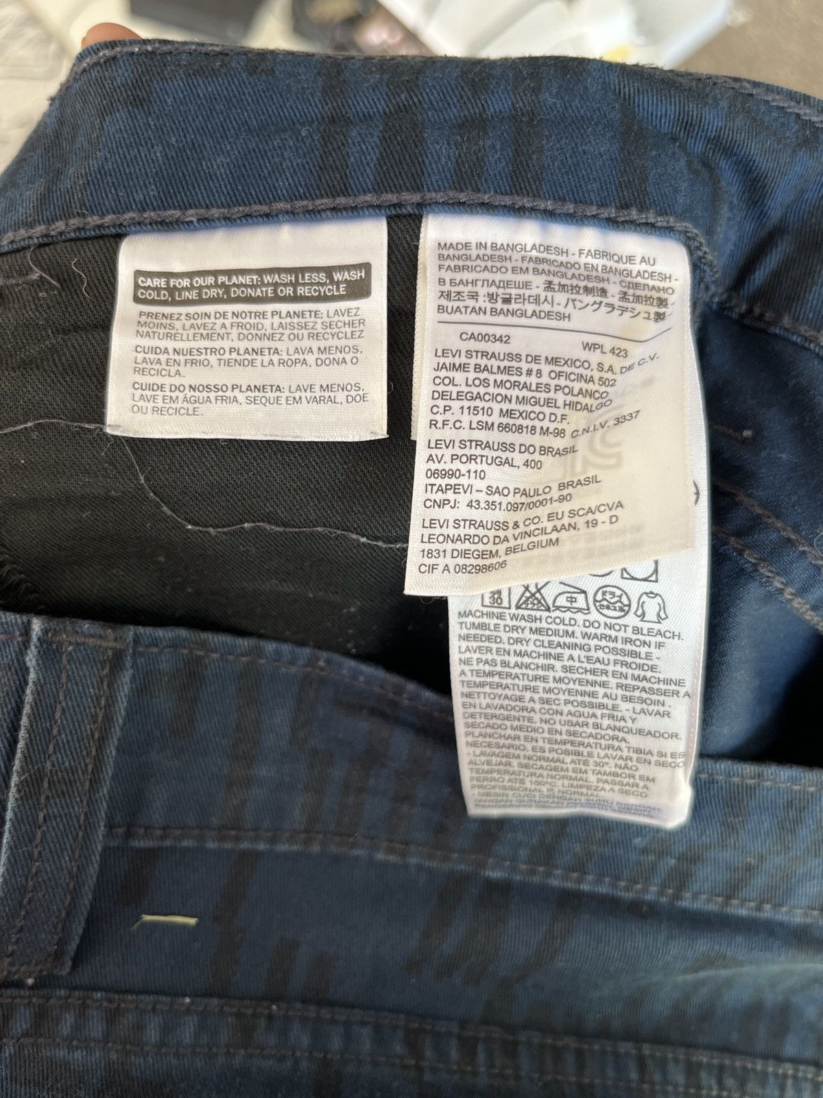 Designer × Vintage Levi strauss ft67 Size US 31 - 10 Thumbnail
