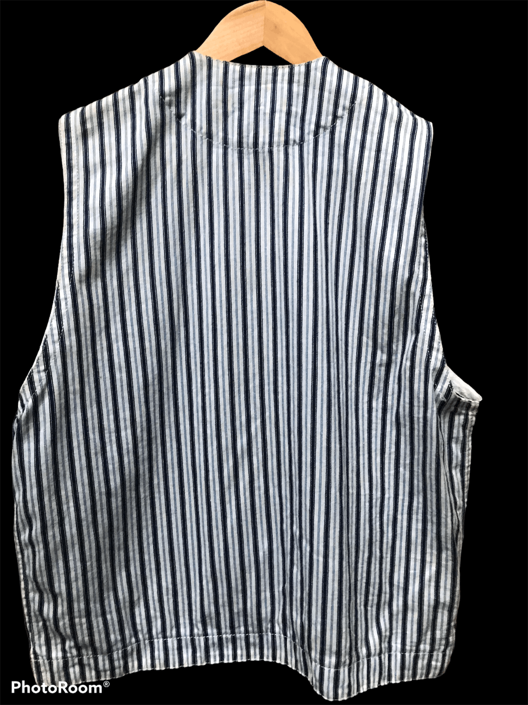 Nigel Cabourn Cabourn Indigo Waist Coat Vest Size US M / EU 48-50 / 2 - 2 Thumbnail