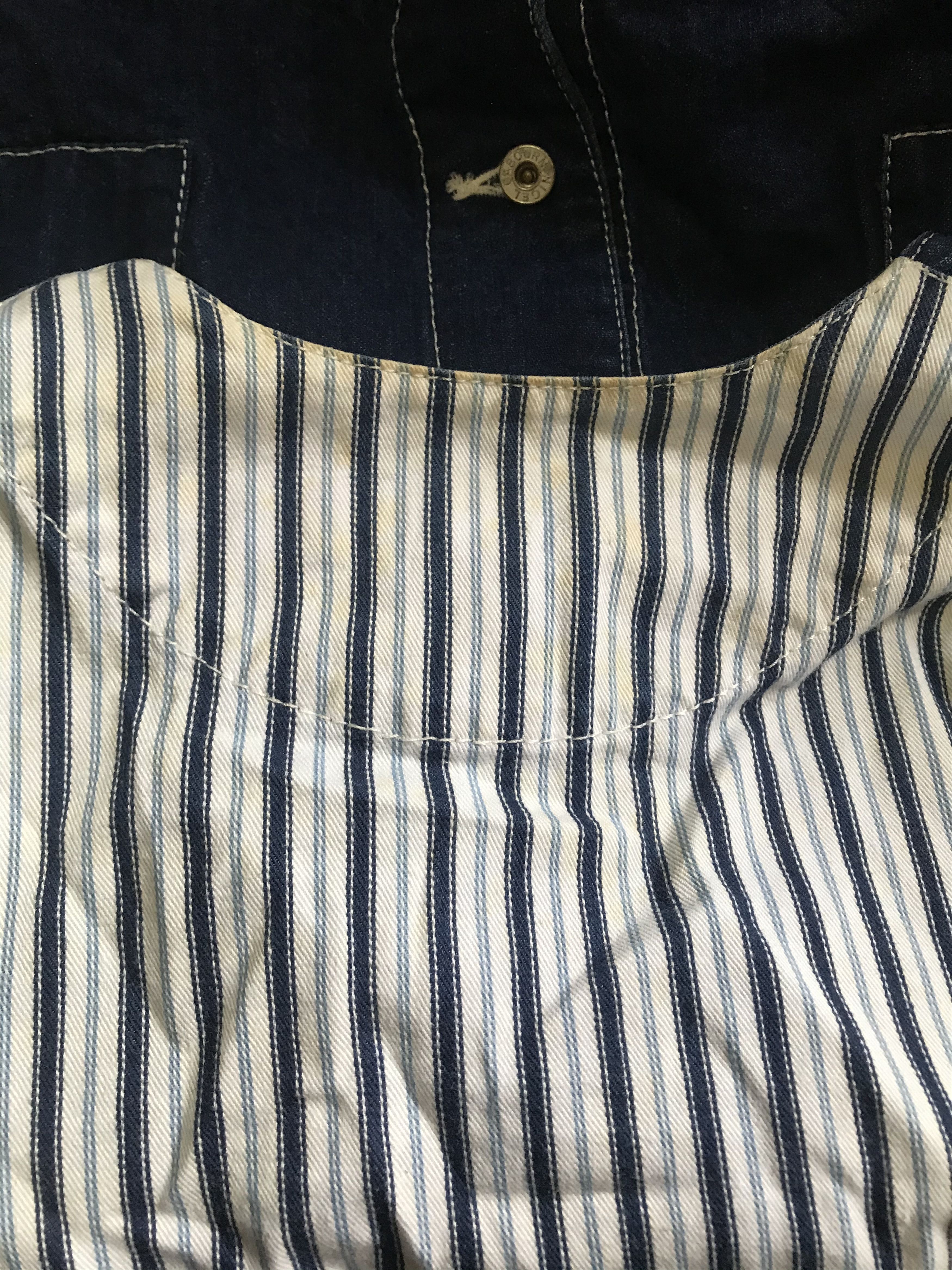Nigel Cabourn Cabourn Indigo Waist Coat Vest Size US M / EU 48-50 / 2 - 6 Thumbnail