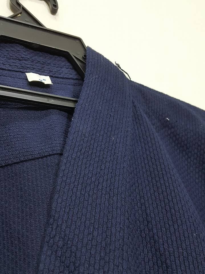 Indigo Boro Stitching Kendo Gi Kimono Size US M / EU 48-50 / 2 - 4 Thumbnail
