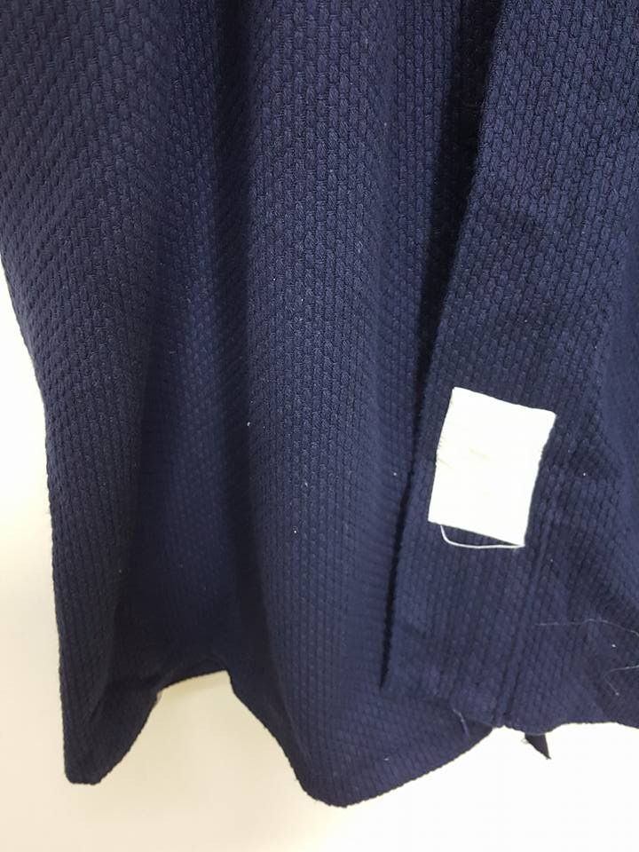 Indigo Boro Stitching Kendo Gi Kimono Size US M / EU 48-50 / 2 - 8 Thumbnail