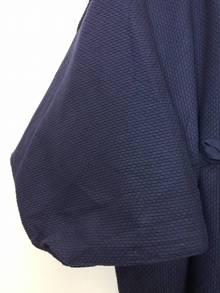 Indigo Boro Stitching Kendo Gi Kimono Size US M / EU 48-50 / 2 - 5 Thumbnail