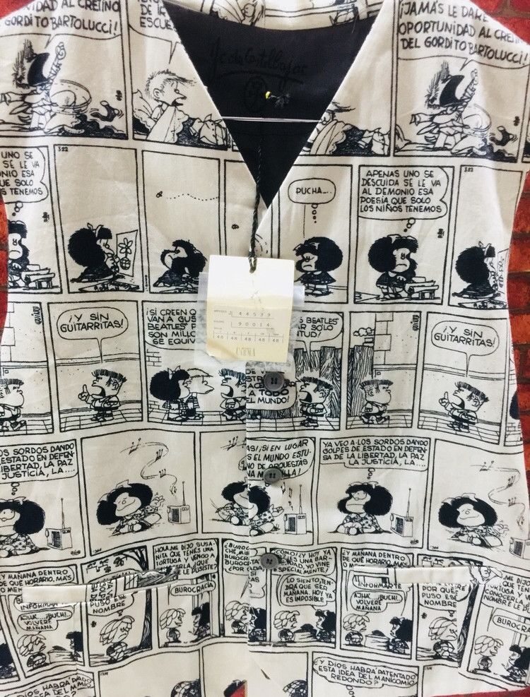 Japanese Brand Jean Charles De Castelbajac over print COMiC Size US M / EU 48-50 / 2 - 6 Thumbnail
