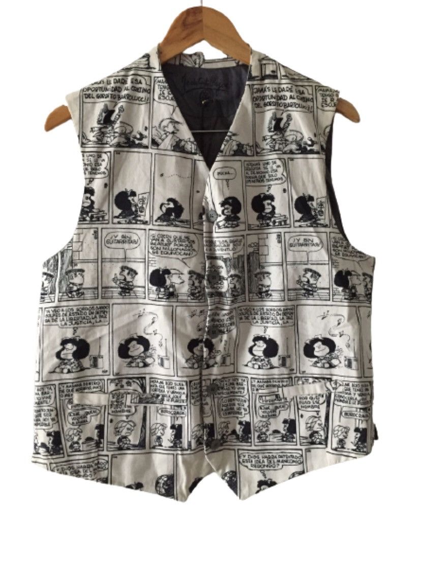 Japanese Brand Jean Charles De Castelbajac over print COMiC Size US M / EU 48-50 / 2 - 3 Thumbnail