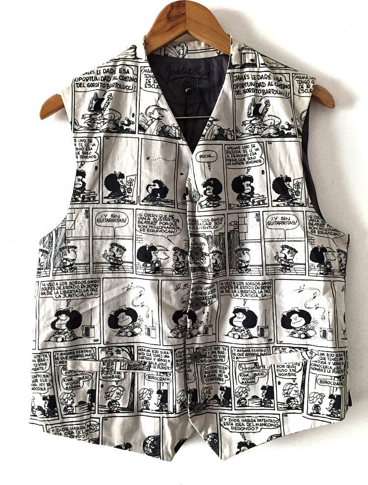 Japanese Brand Jean Charles De Castelbajac over print COMiC Size US M / EU 48-50 / 2 - 12 Thumbnail