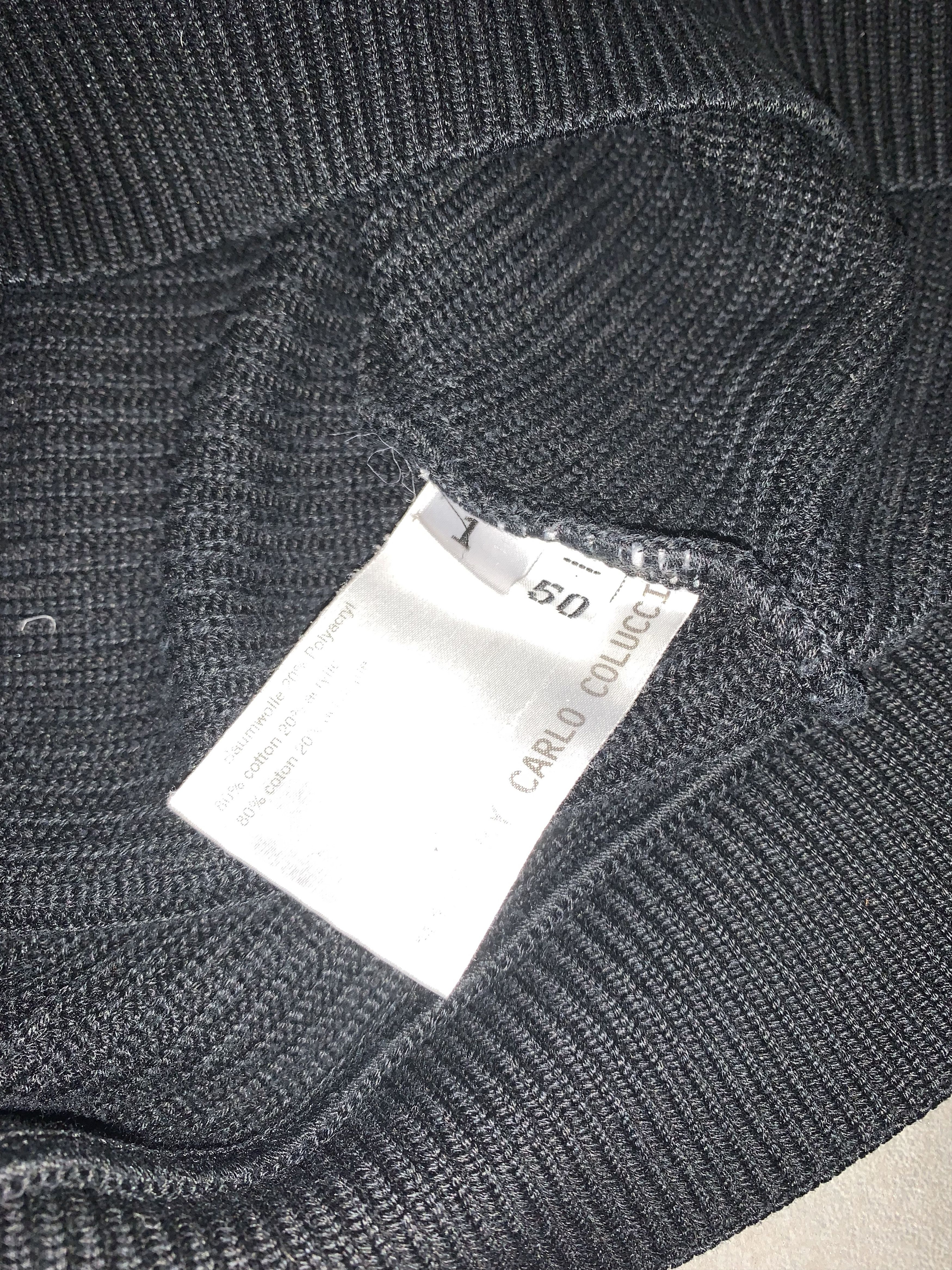 Carlo Colucci Carlo Colucci Japan Only Two Parted Knitwear Sweater Size US L / EU 52-54 / 3 - 14 Thumbnail