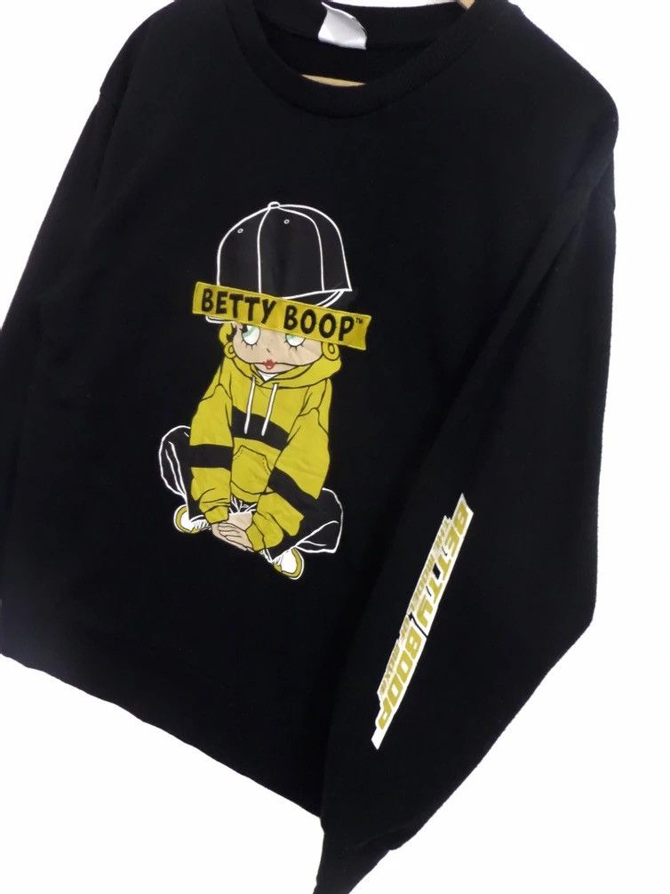 Vintage Vtg BETTY BOOP Cartoon Comic Sweatshirt Crewneck Size US M / EU 48-50 / 2 - 4 Thumbnail