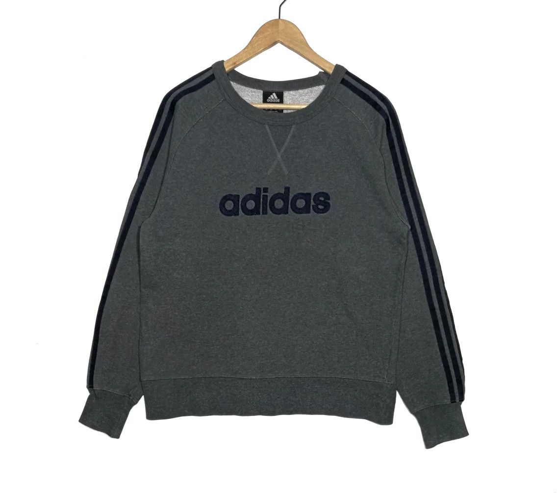 Adidas × Vintage vintage adidas sweatshirts crewneck Spellout logo Size US M / EU 48-50 / 2 - 1 Thumbnail