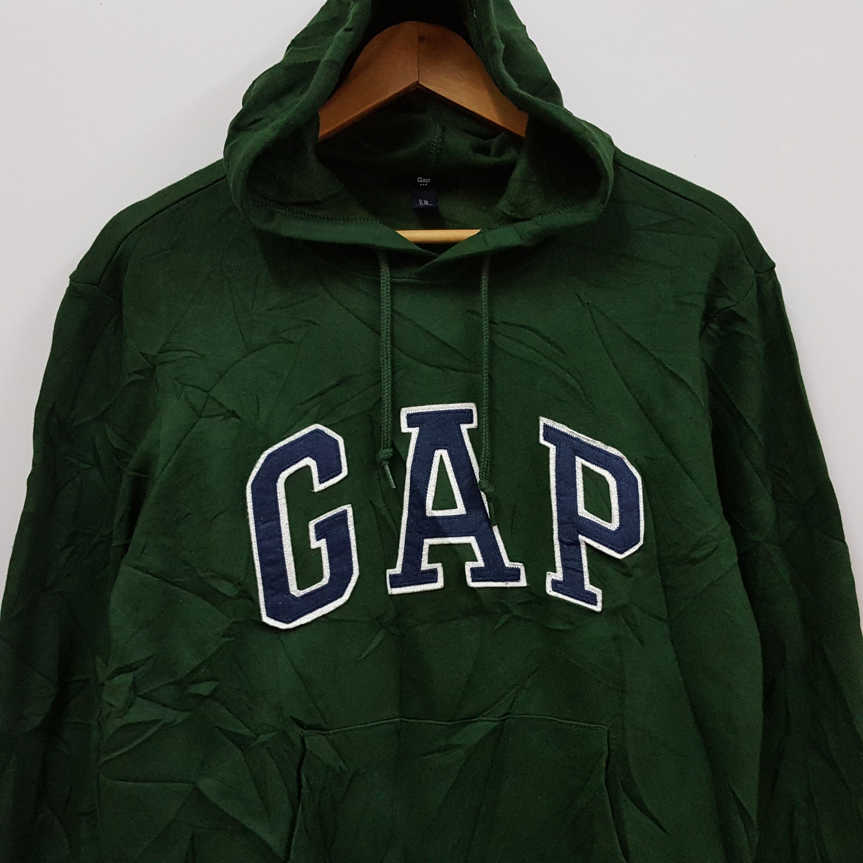Gap × Vintage Vintage GAP Streetwear Style big logo design hoodies Size US M / EU 48-50 / 2 - 3 Thumbnail